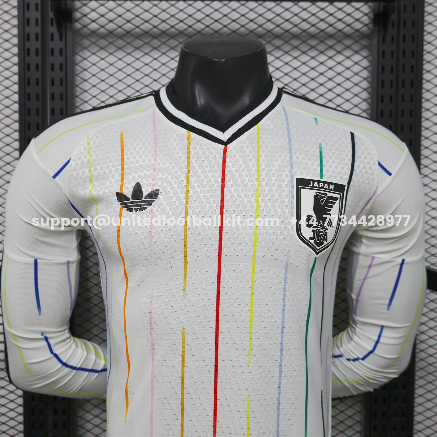 Unitedfootballkit.com | Japan 2026 Away Long Sleeves Jersey - Player Version -Customize Name, Number and Patch | Worldwide Shipping