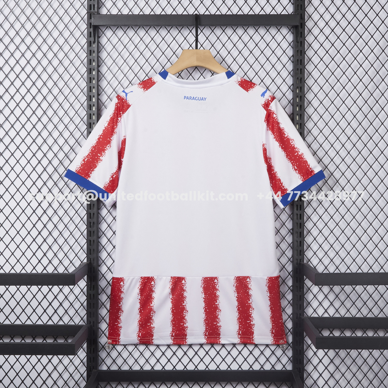 Unitedfootballkit.com | Paraguay 2026 Home Jersey - Fans Version -Customize Name, Number and Patch | Worldwide Shipping
