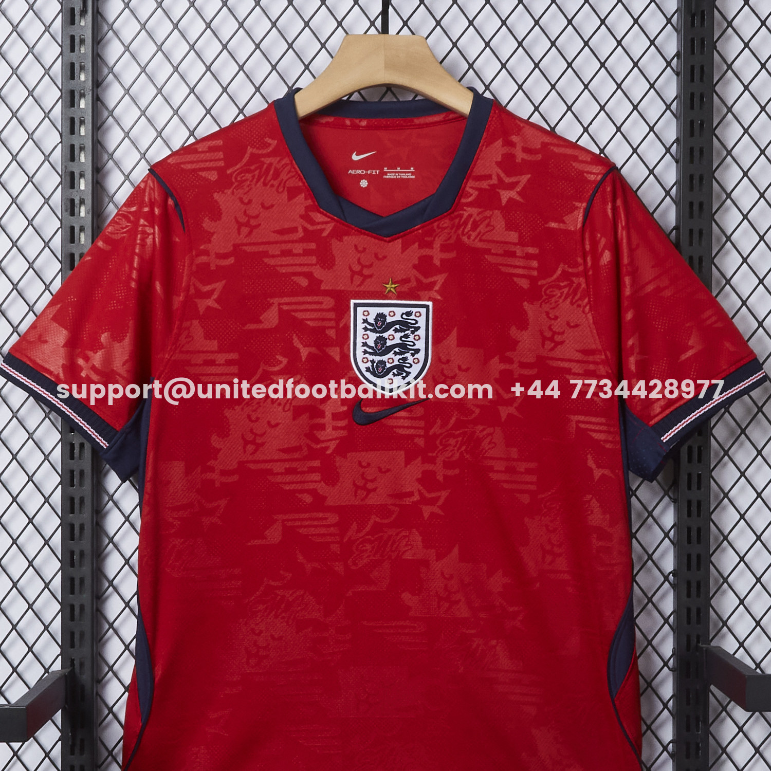 Unitedfootballkit.com | England 2026 Away Jersey - Fans Version -Customize Name, Number and Patch | Worldwide Shipping