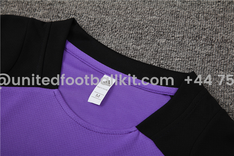 Unitedfootballkit.com | Germany 2024 Short-Sleeve Training Set - Purple -Customize Name, Number and Patch | Worldwide Shipping