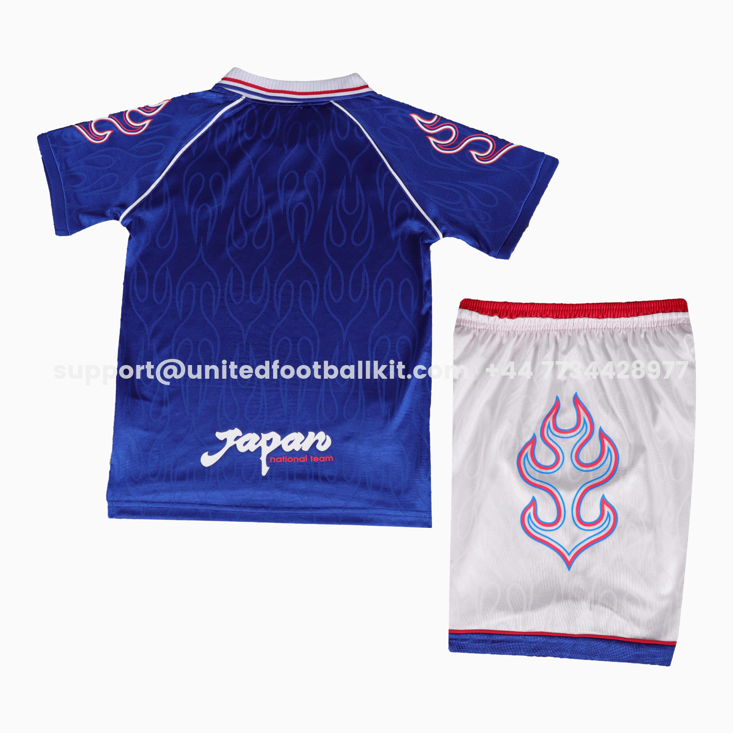 Unitedfootballkit.com | Retro Japan 1998 Home Kids Kit -Customize Name, Number and Patch | Worldwide Shipping