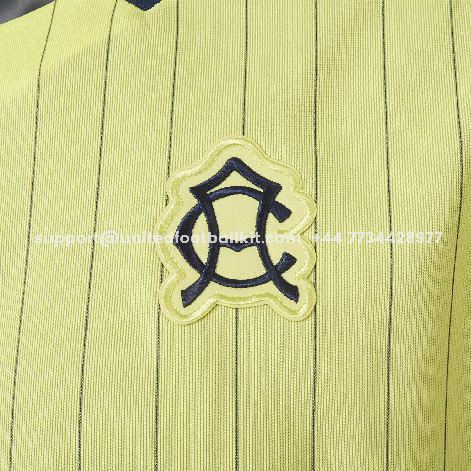 Unitedfootballkit.com | Club América 25-26 Icon Travel Special Edition Yellow Jersey - Player Version -Customize Name, Number and Patch | Worldwide Shipping