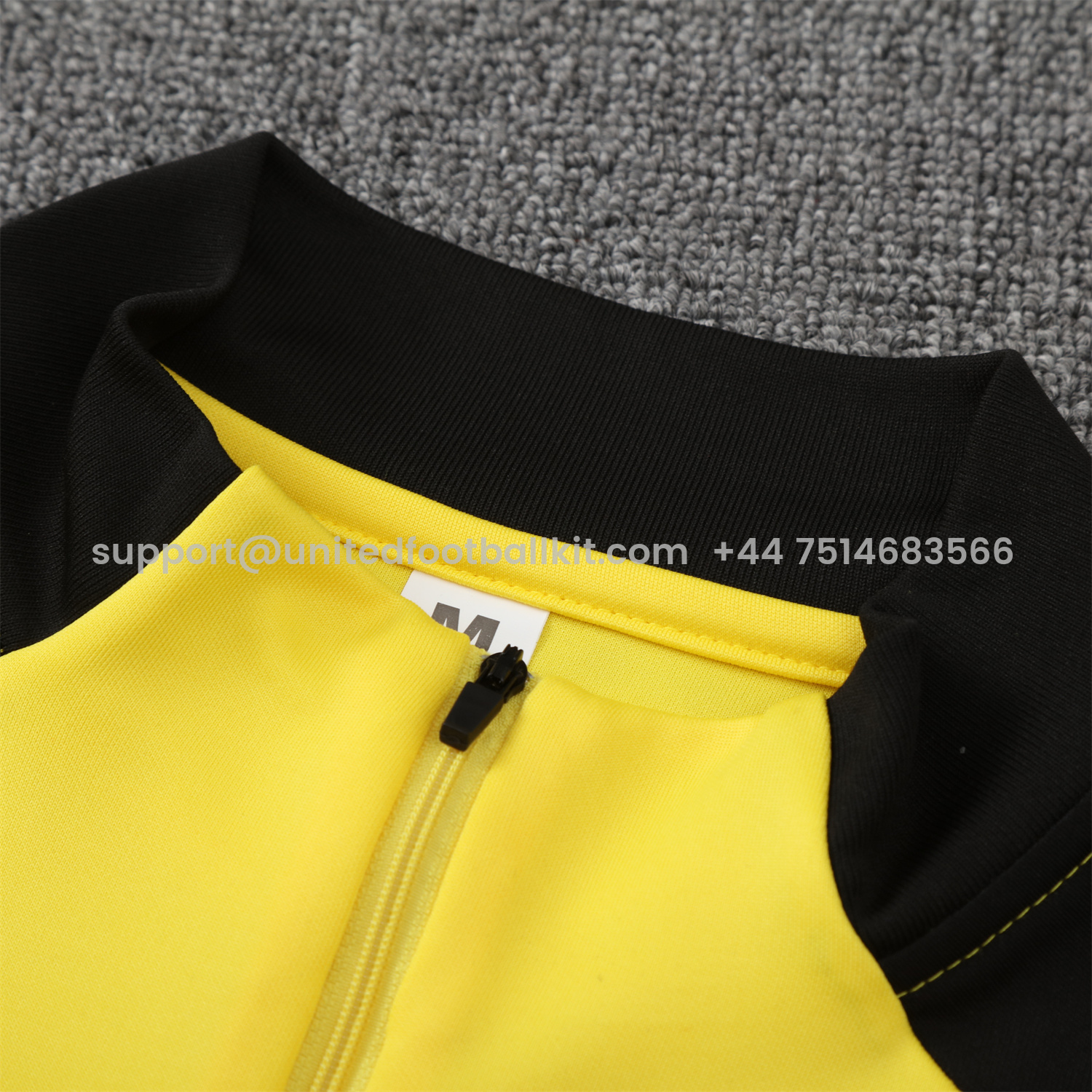 Unitedfootballkit.com | Atletico Mineiro 25-26 Long Sleeve Training Set - Yellow Top & Black Pants -Customize Name, Number and Patch | Worldwide Shipping