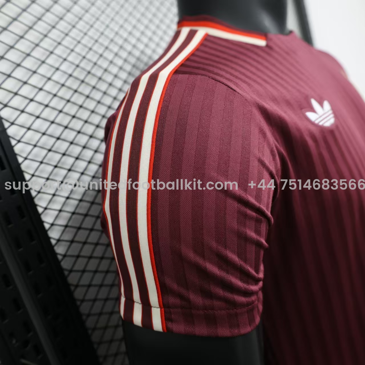 Unitedfootballkit.com | Bayern Munich 2025 Red Icon Retro Jersey - Player Version -Customize Name, Number and Patch | Worldwide Shipping