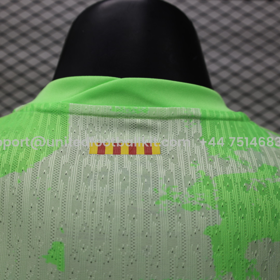 Unitedfootballkit.com | Barcelona 24-25 Third Jersey - Player Version -Customize Name, Number and Patch | Worldwide Shipping
