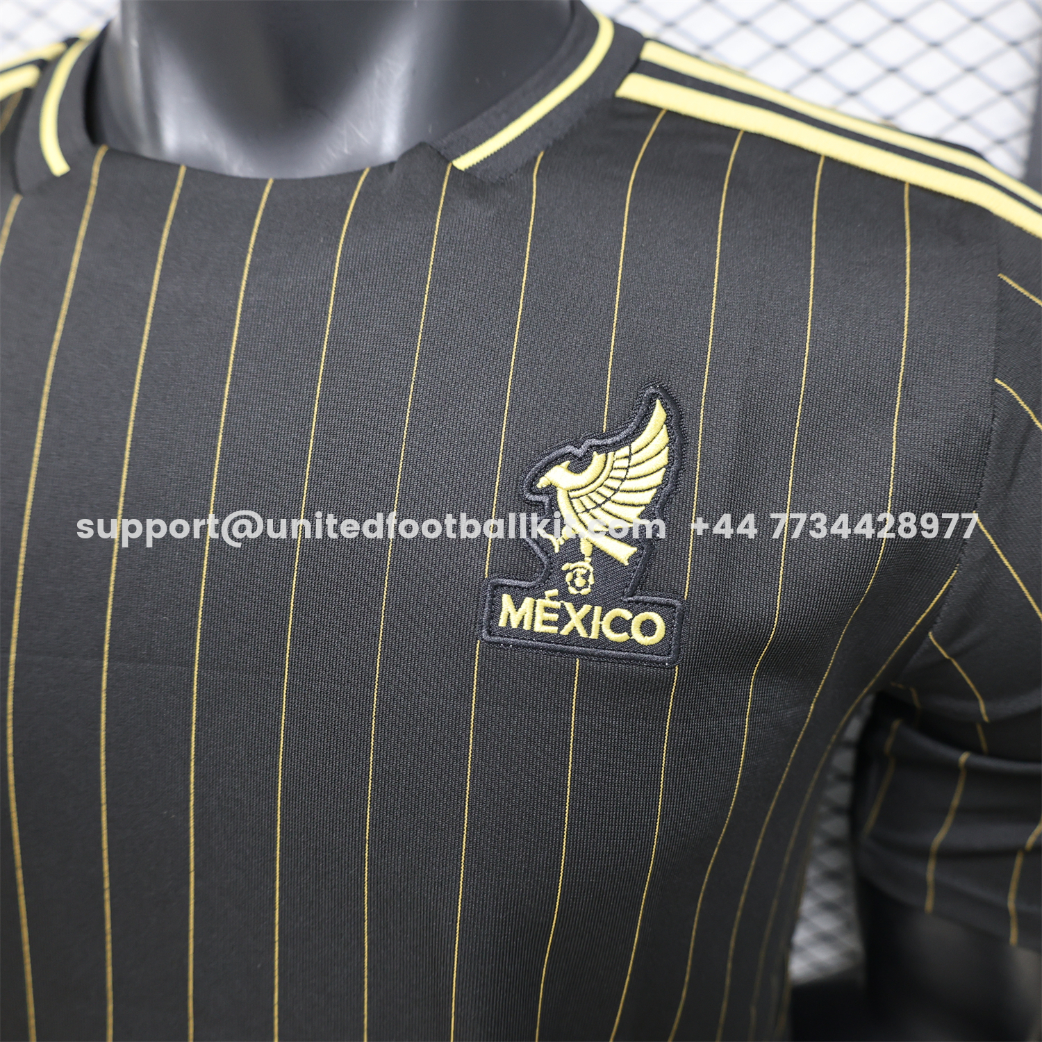 Unitedfootballkit.com | Mexico 2026 Terrace Icon Retro Casual Style Black Jersey - Player Version -Customize Name, Number and Patch | Worldwide Shipping