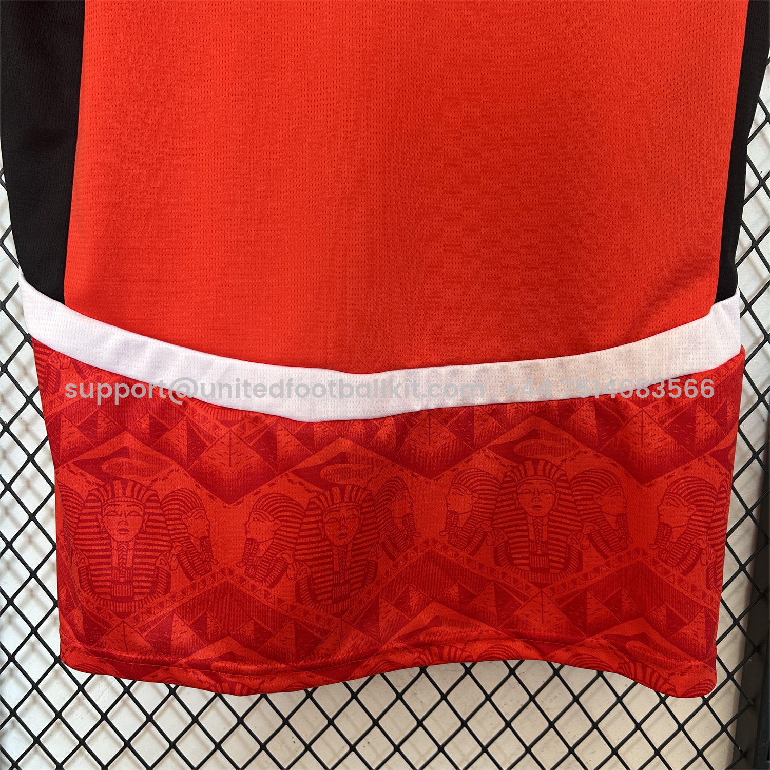 Unitedfootballkit.com | Egypt 25-26 Home Jersey - Fans Version -Customize Name, Number and Patch | Worldwide Shipping