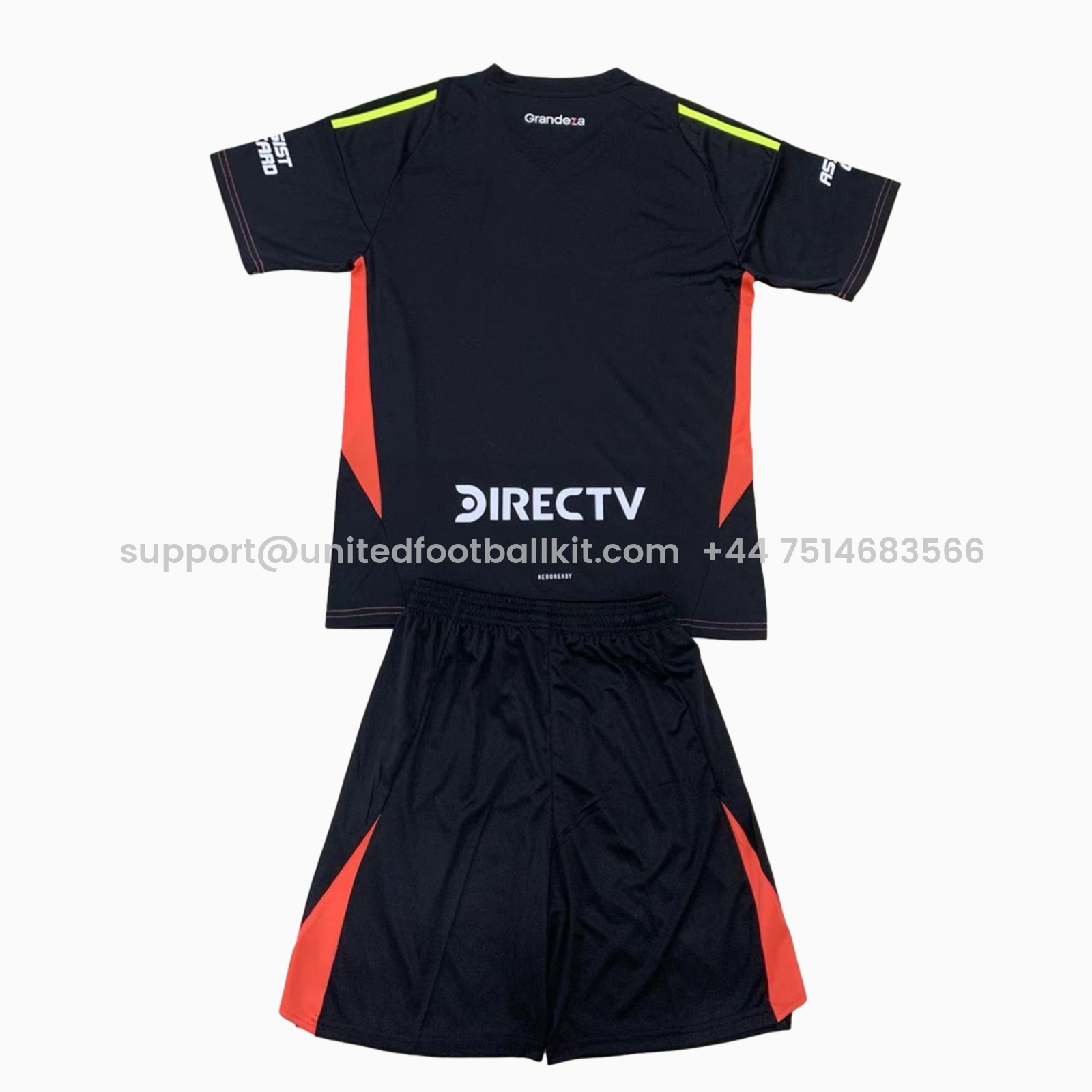 Unitedfootballkit.com | River Plate 24-25 Black GK Men's Adult Jersey Set - Fans Version -Customize Name, Number and Patch | Worldwide Shipping