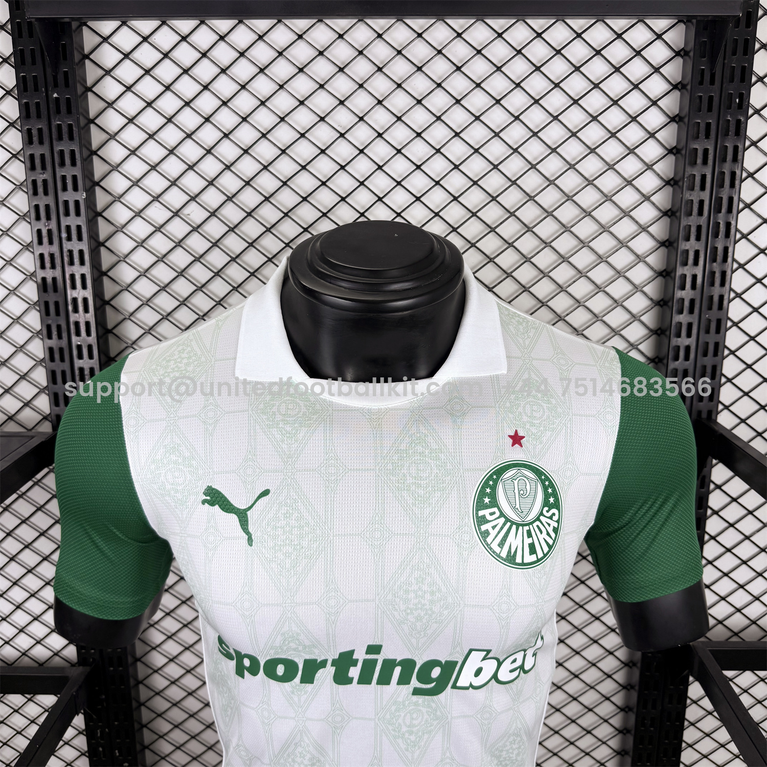 Unitedfootballkit.com | Palmeiras 2025-26 Away Jersey - Player Version -Customize Name, Number and Patch | Worldwide Shipping