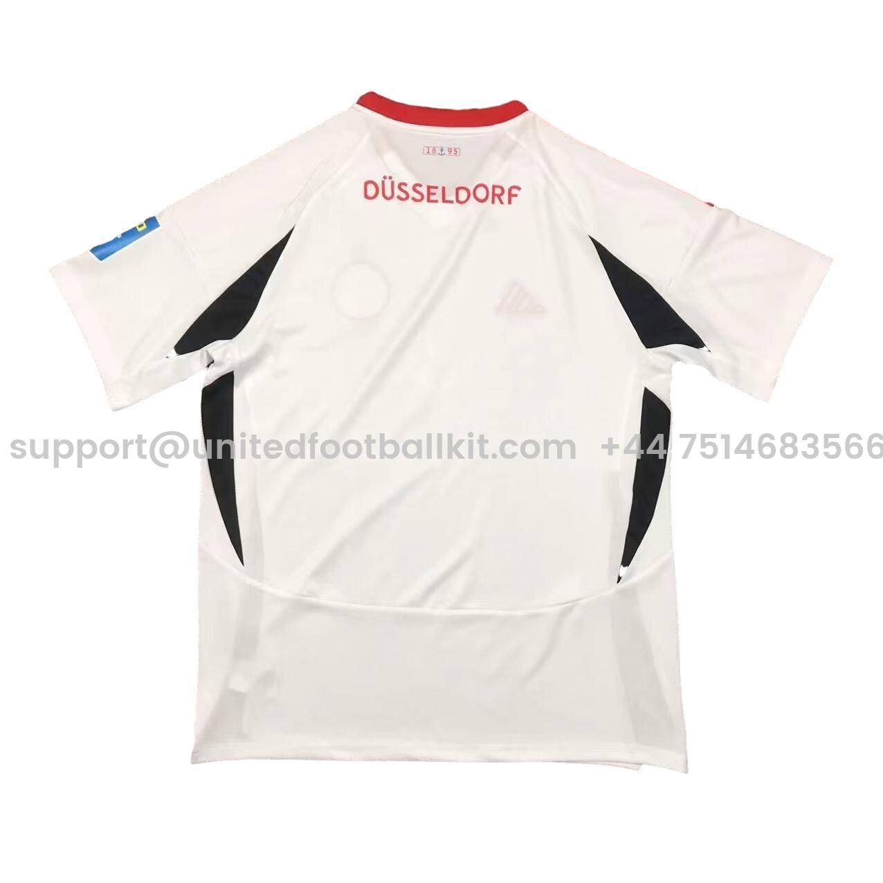 Unitedfootballkit.com | Fortuna Düsseldorf 24-25 Away Jersey -Customize Name, Number and Patch | Worldwide Shipping