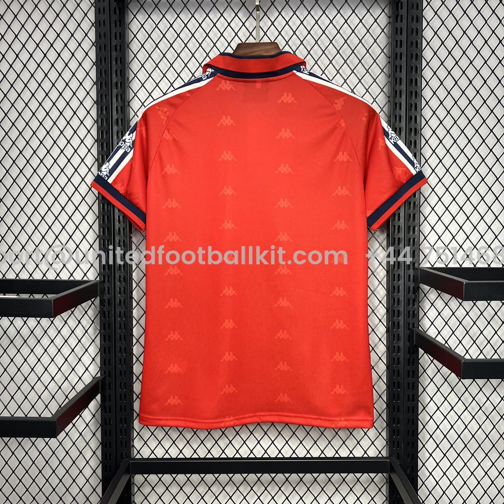 Unitedfootballkit.com | Retro Osasuna 1996-97 Home Jersey -Customize Name, Number and Patch | Worldwide Shipping