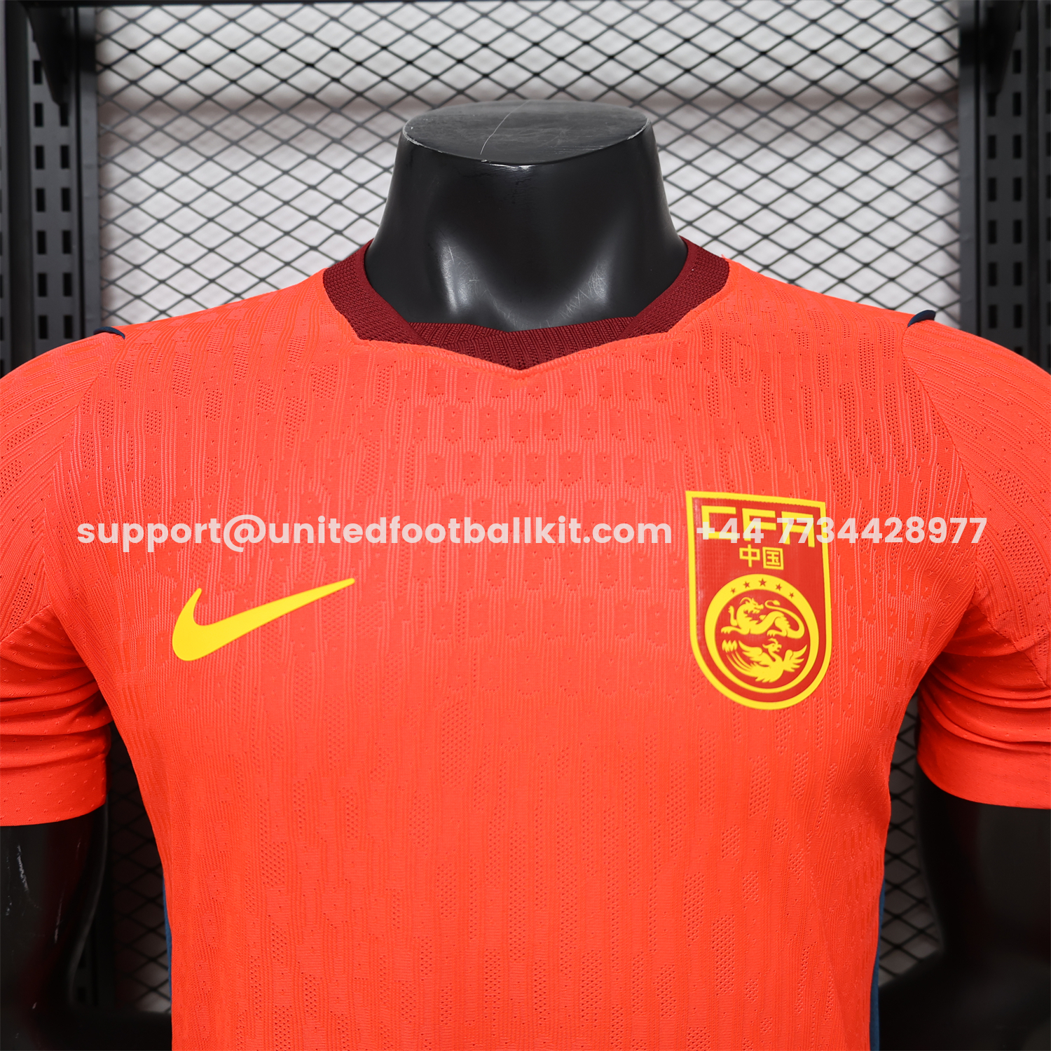 Unitedfootballkit.com | China 2026 Home Jersey - Player Version -Customize Name, Number and Patch | Worldwide Shipping