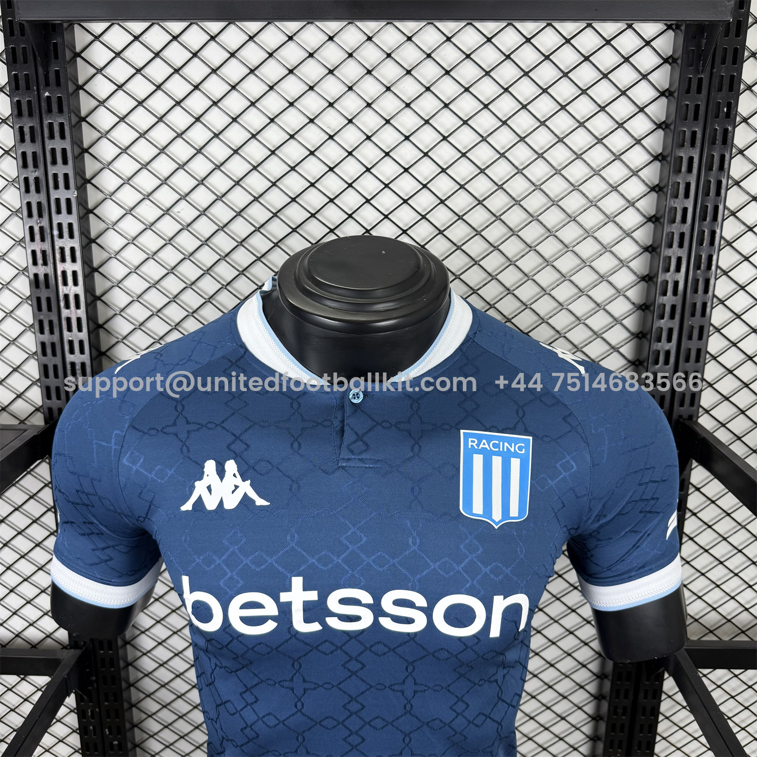 Unitedfootballkit.com | Racing Club de Avellaneda 25-26 Away Jersey - Player Version -Customize Name, Number and Patch | Worldwide Shipping