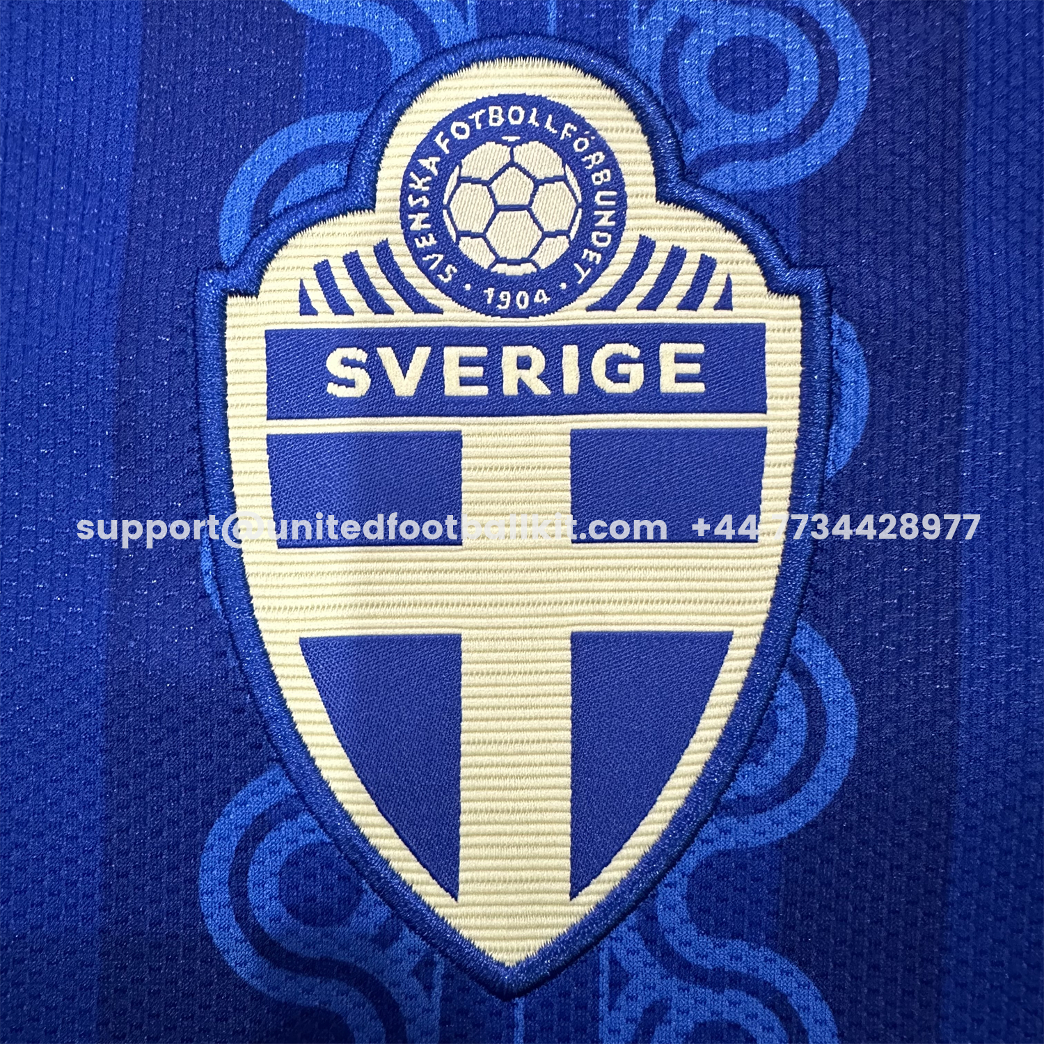 Unitedfootballkit.com | Sweden 2026 Away Jersey - Fans Version -Customize Name, Number and Patch | Worldwide Shipping