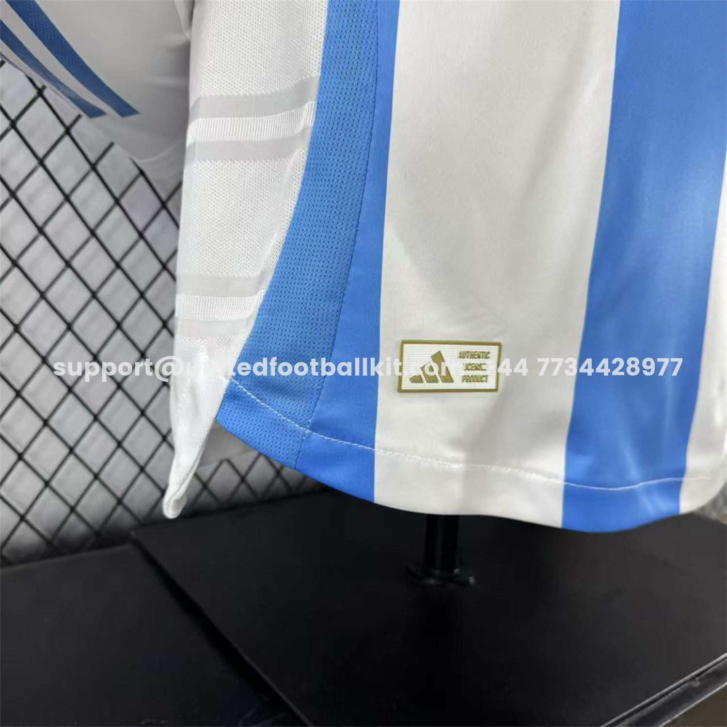 Unitedfootballkit.com | Argentina 2024 Home Long Sleeves Jersey - Player Version -Customize Name, Number and Patch | Worldwide Shipping