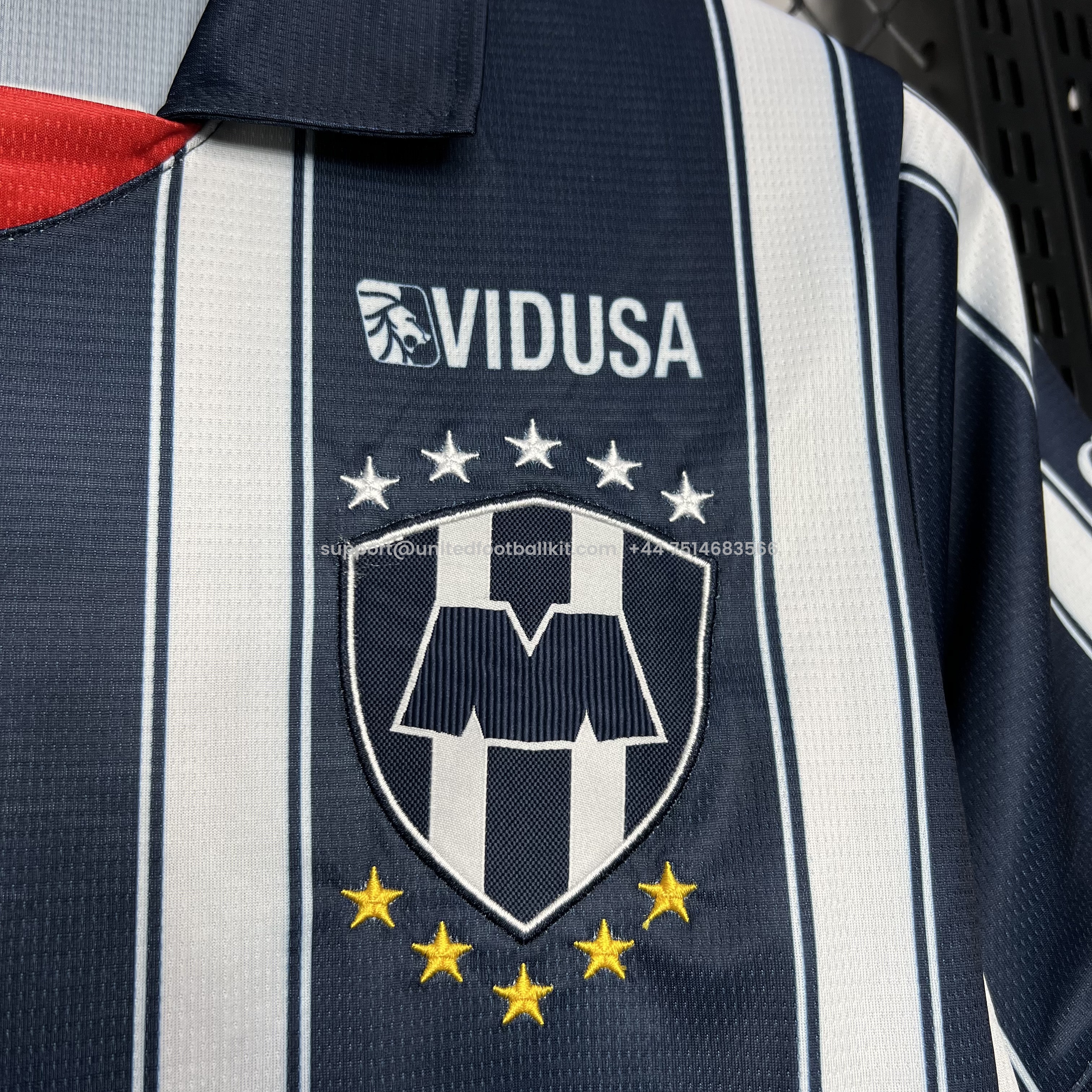Unitedfootballkit.com | Rayados Monterrey 24-25 Home Stadium Jersey - Fans Version -Customize Name, Number and Patch | Worldwide Shipping