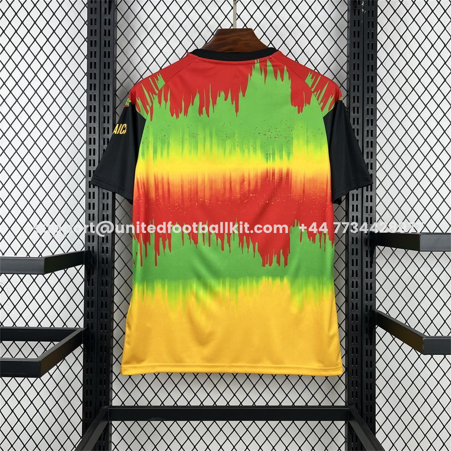 Unitedfootballkit.com | Jamaica 2026 Multicolor Training Jersey - Fans Version -Customize Name, Number and Patch | Worldwide Shipping