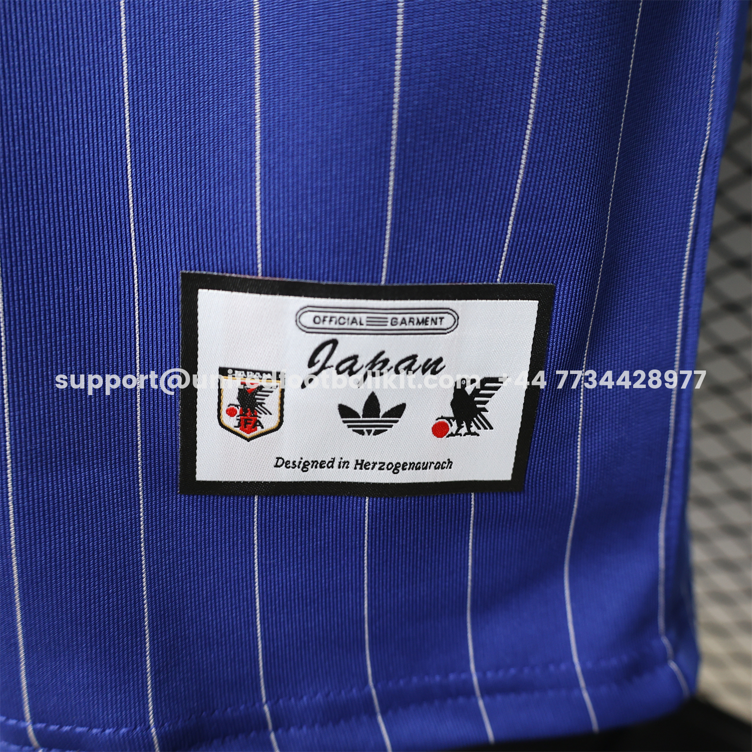 Unitedfootballkit.com | Japan 2026 Terrace Icon Retro Casual Style Blue Jersey - Player Version -Customize Name, Number and Patch | Worldwide Shipping