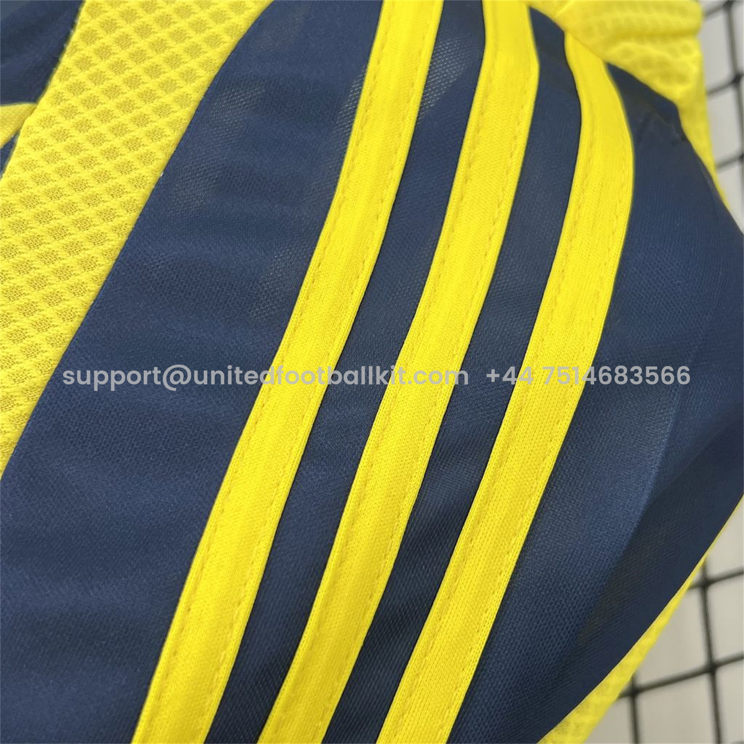 Unitedfootballkit.com | Retro Fenerbahce 2007-08 Home Jersey -Customize Name, Number and Patch | Worldwide Shipping