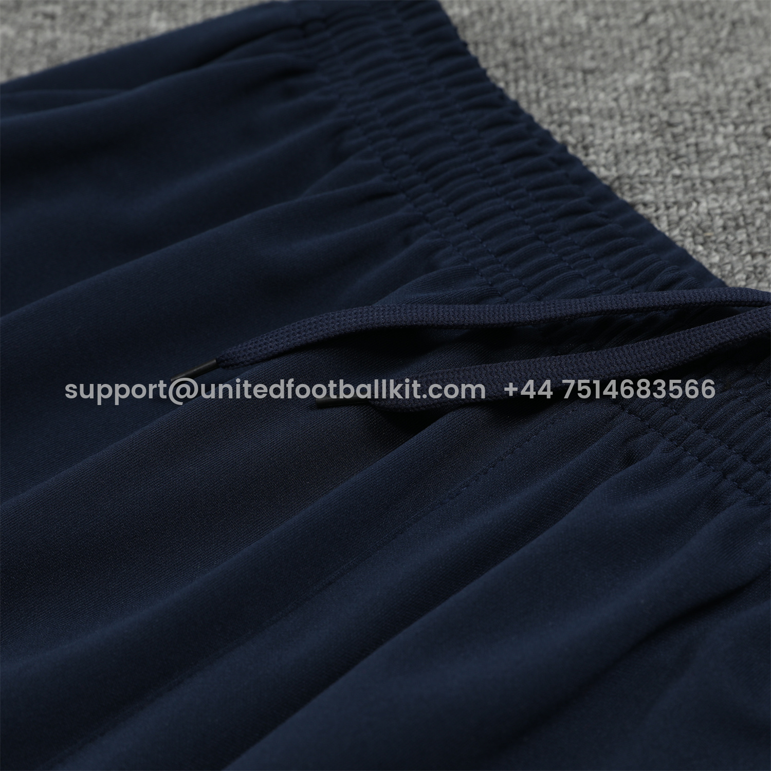 Unitedfootballkit.com | Barcelona 24-25 Training Hoodie Set - Red Hoodie and Deep Blue Pants -Customize Name, Number and Patch | Worldwide Shipping