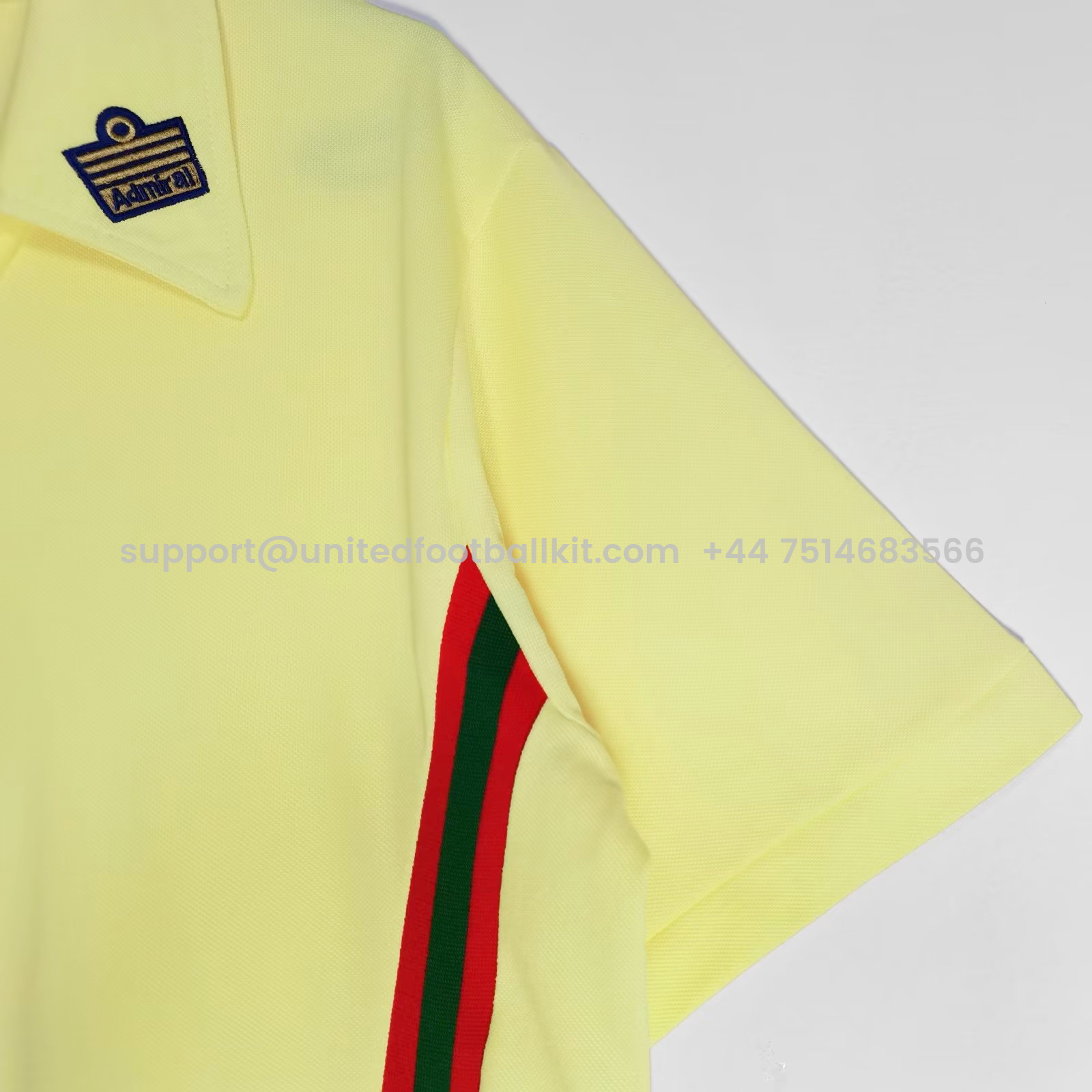 Unitedfootballkit.com | Retro Wales 1976 Away Stadium Jersey -Customize Name, Number and Patch | Worldwide Shipping