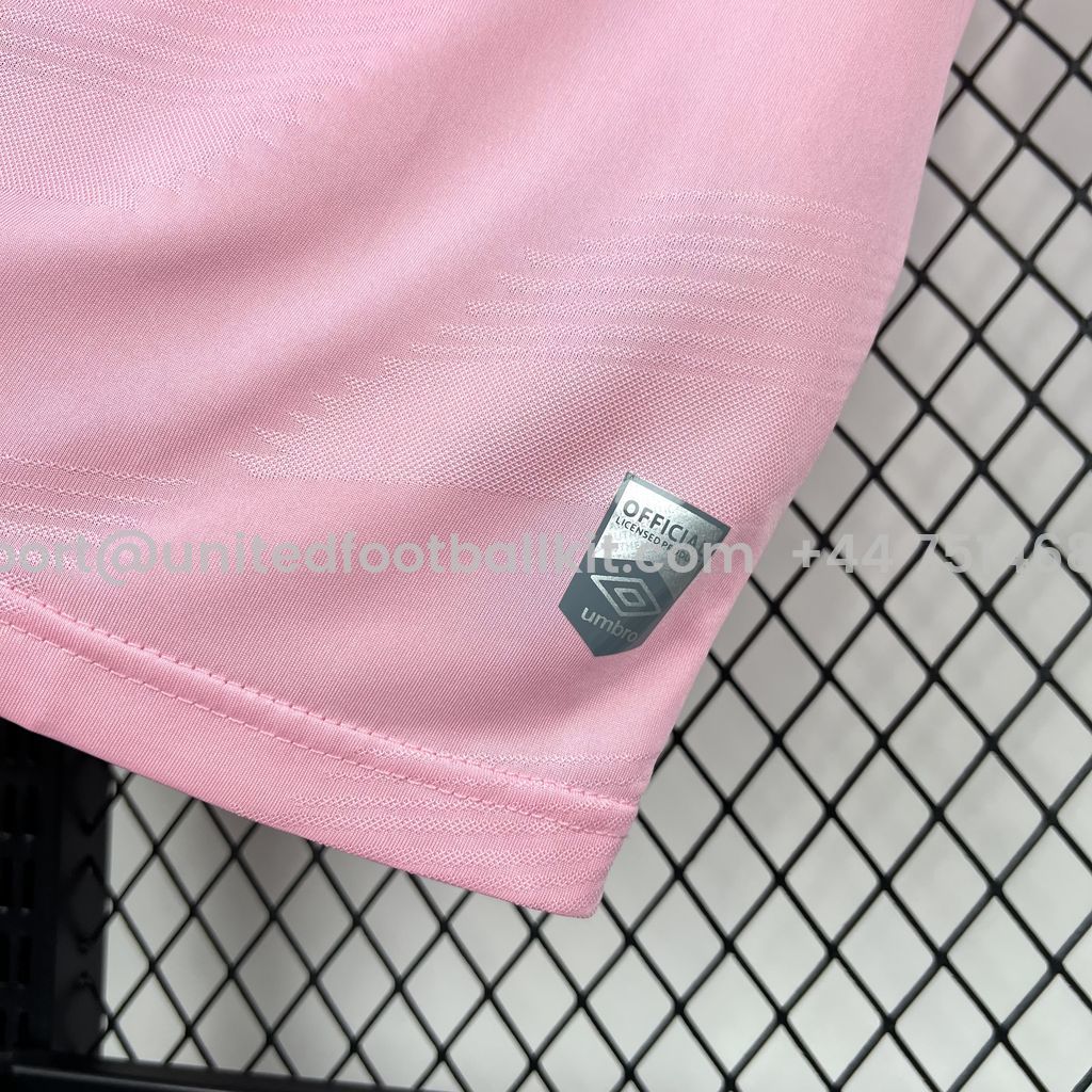 Unitedfootballkit.com | Fluminense 24-25 Pink October Jersey - Fans Version -Customize Name, Number and Patch | Worldwide Shipping