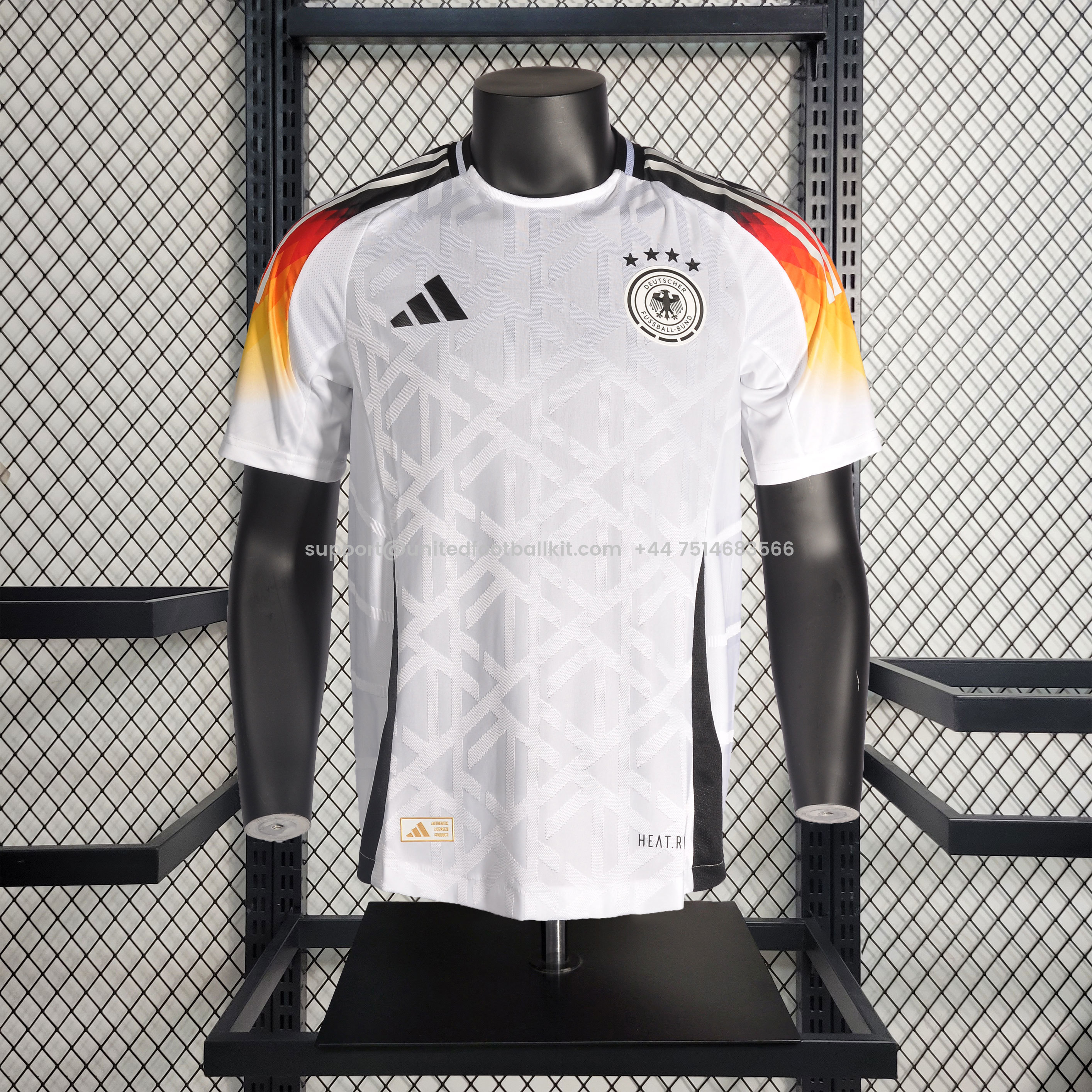 Unitedfootballkit.com | Germany 2024 Home Stadium Jersey - Player Version -Customize Name, Number and Patch | Worldwide Shipping