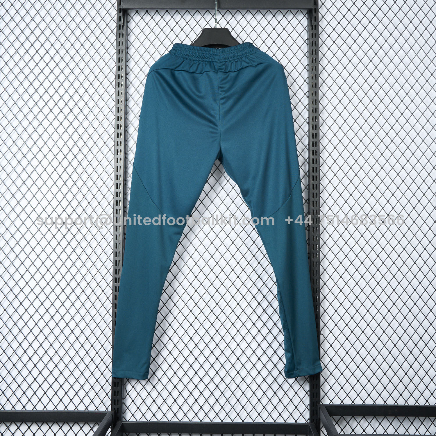 Unitedfootballkit.com | Marseille 24-25 Royal Deep Teal Training Pants - Player Version -Customize Name, Number and Patch | Worldwide Shipping