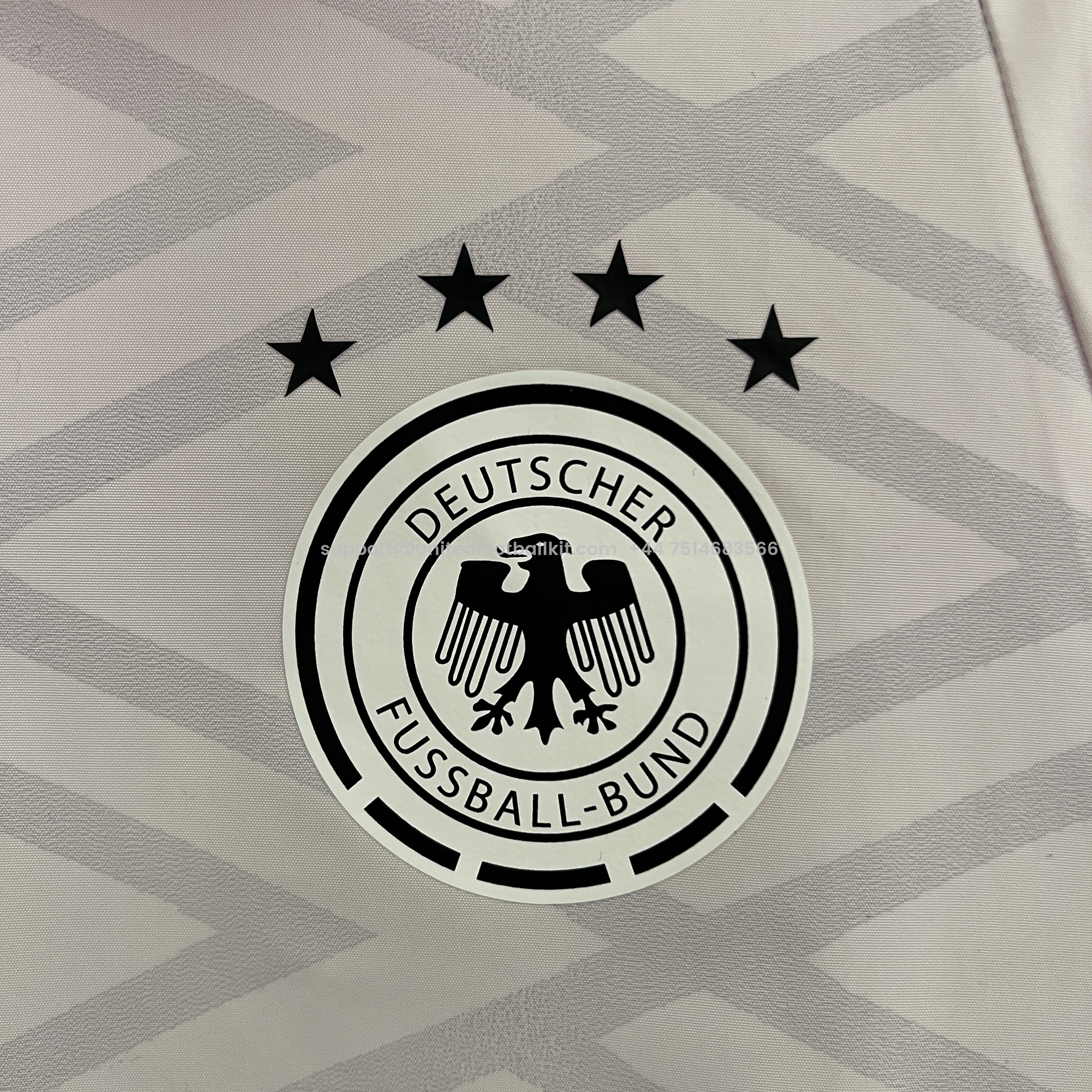 Unitedfootballkit.com | Germany 2024 Double Sided Reversible Windbreaker - Purple & White -Customize Name, Number and Patch | Worldwide Shipping