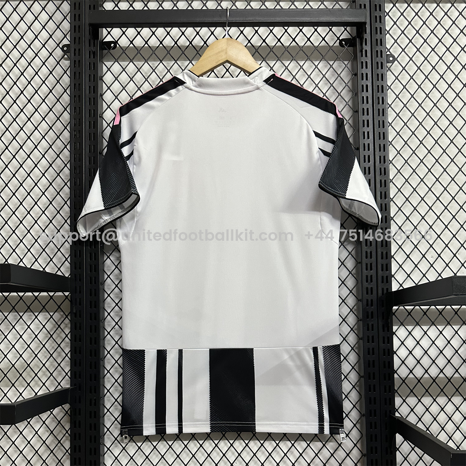 Unitedfootballkit.com | Juventus 25-26 Home Unsponsored Jersey - Fans Version -Customize Name, Number and Patch | Worldwide Shipping