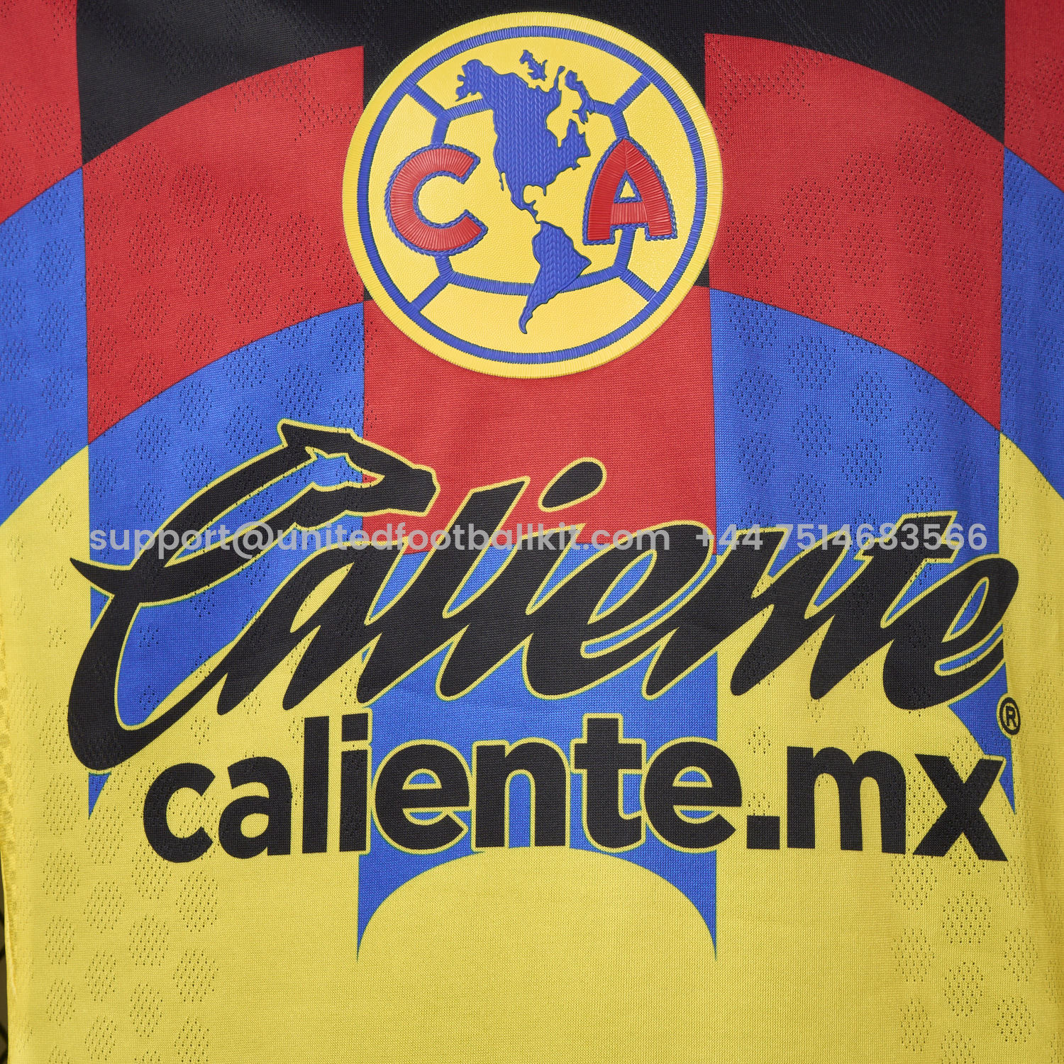 Unitedfootballkit.com | Club América 25-26 Home Long Sleeves Jersey - Player Version -Customize Name, Number and Patch | Worldwide Shipping