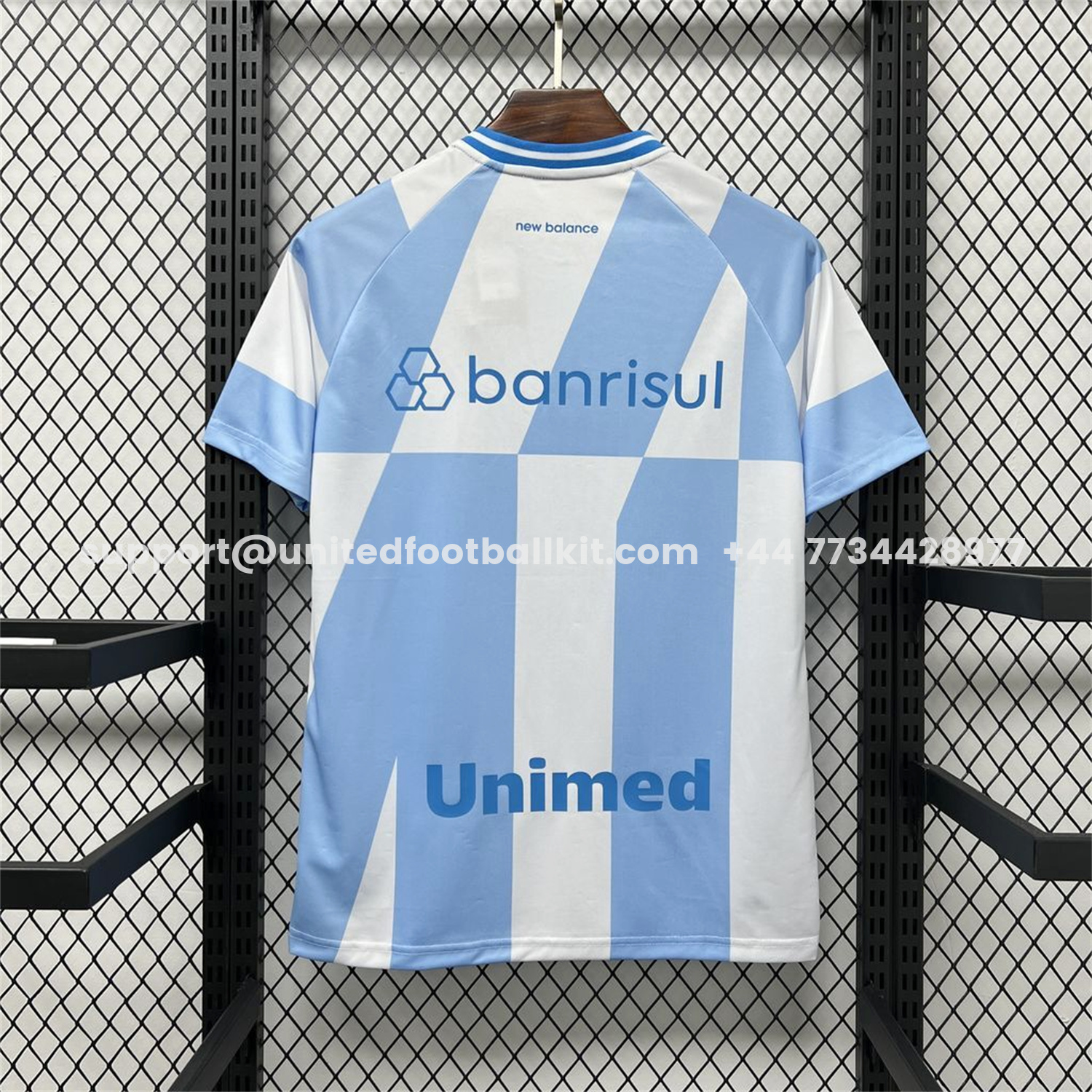 Unitedfootballkit.com | Gremio 26-27 Away Unsponsored Jersey - Fans Version -Customize Name, Number and Patch | Worldwide Shipping