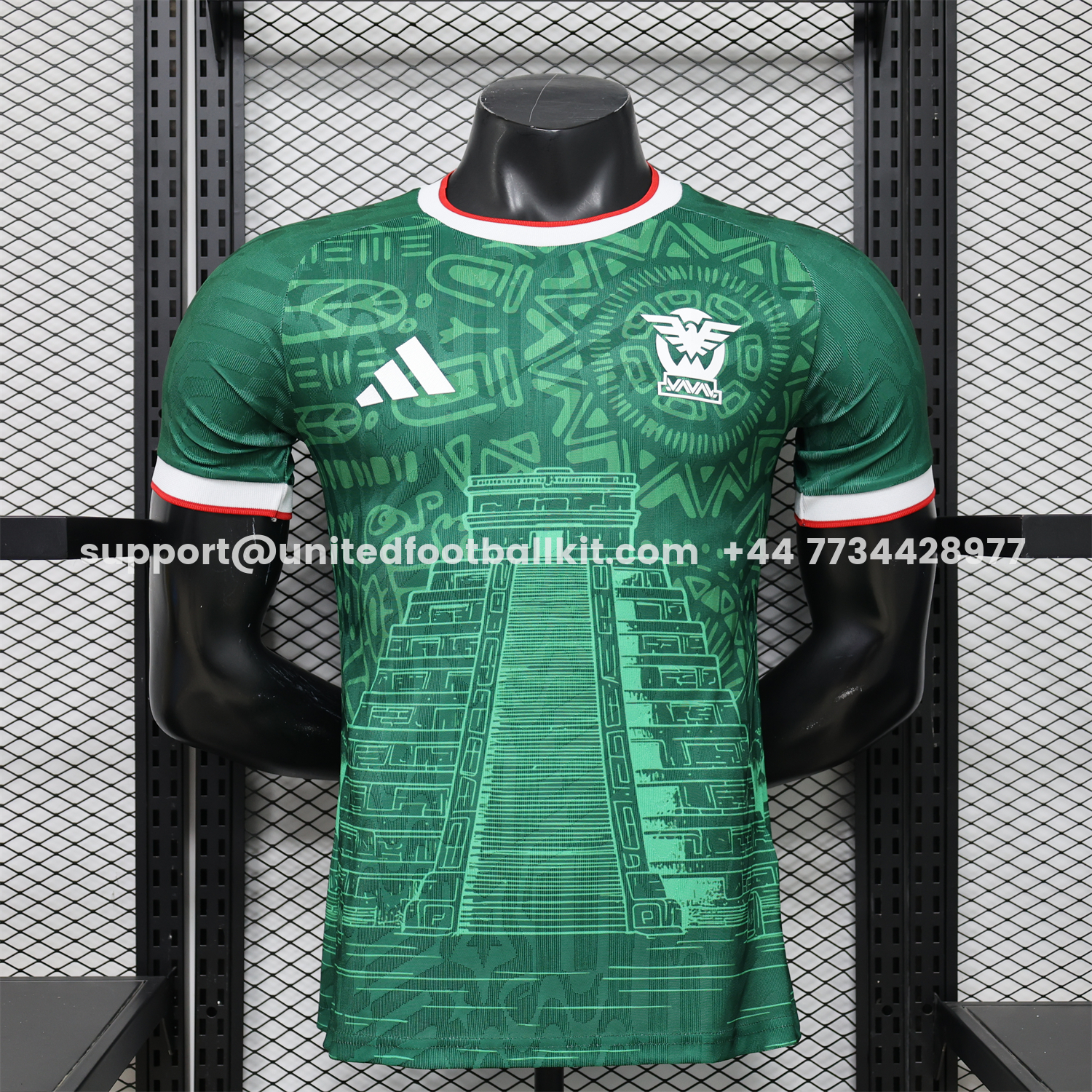 Unitedfootballkit.com | Mexico 2026 Temple Of The Sun Special Jersey - Player Version -Customize Name, Number and Patch | Worldwide Shipping