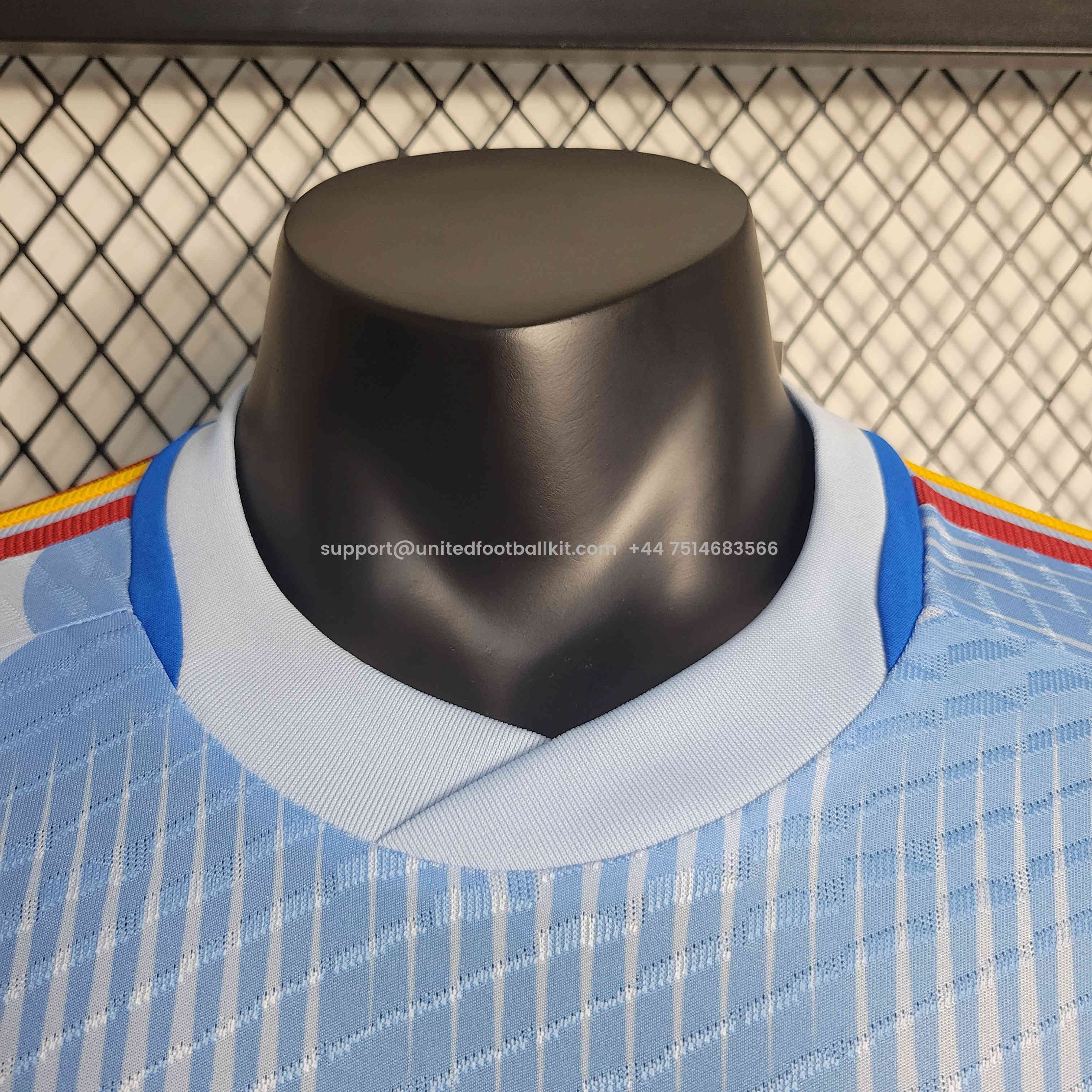 Unitedfootballkit.com | Spain 2022-23 Away Stadium Jersey - Player Version -Customize Name, Number and Patch | Worldwide Shipping