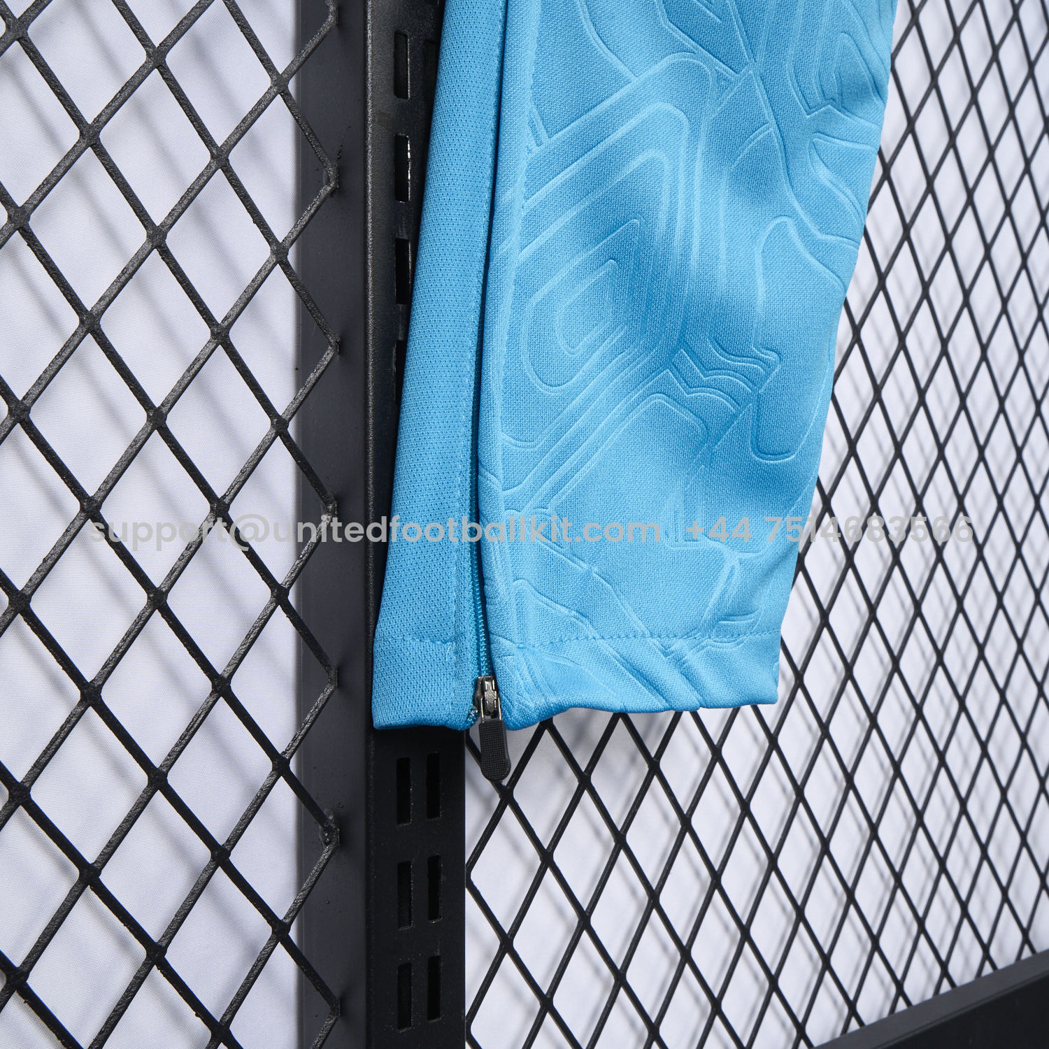 Unitedfootballkit.com | Manchester City 24-25 Sky Blue Training Pants - Player Version -Customize Name, Number and Patch | Worldwide Shipping