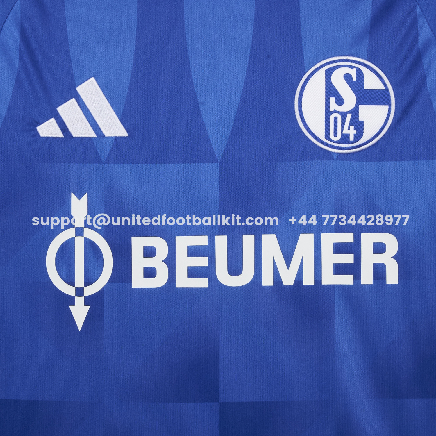 Unitedfootballkit.com | Schalke 04 26-27 Home Jersey - Fans Version -Customize Name, Number and Patch | Worldwide Shipping