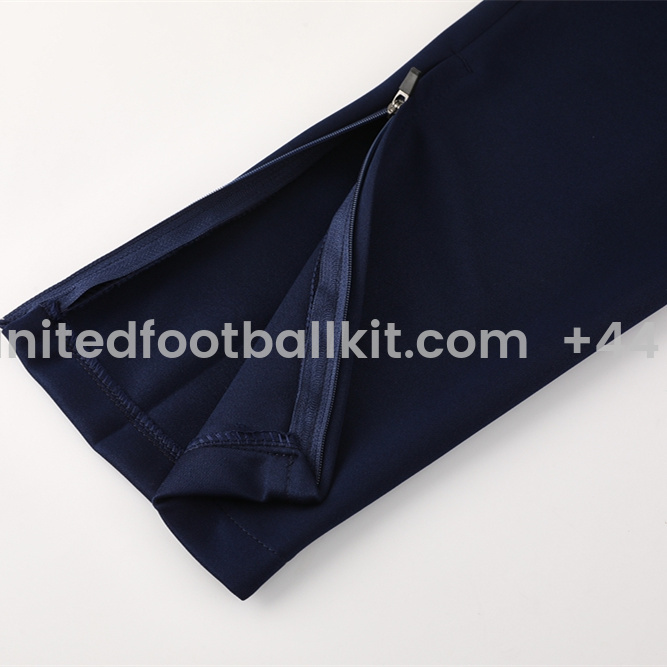 Unitedfootballkit.com | Paris Saint-Germain PSG 24-25 Jacket Training Tracksuit - Blue Plaid -Customize Name, Number and Patch | Worldwide Shipping