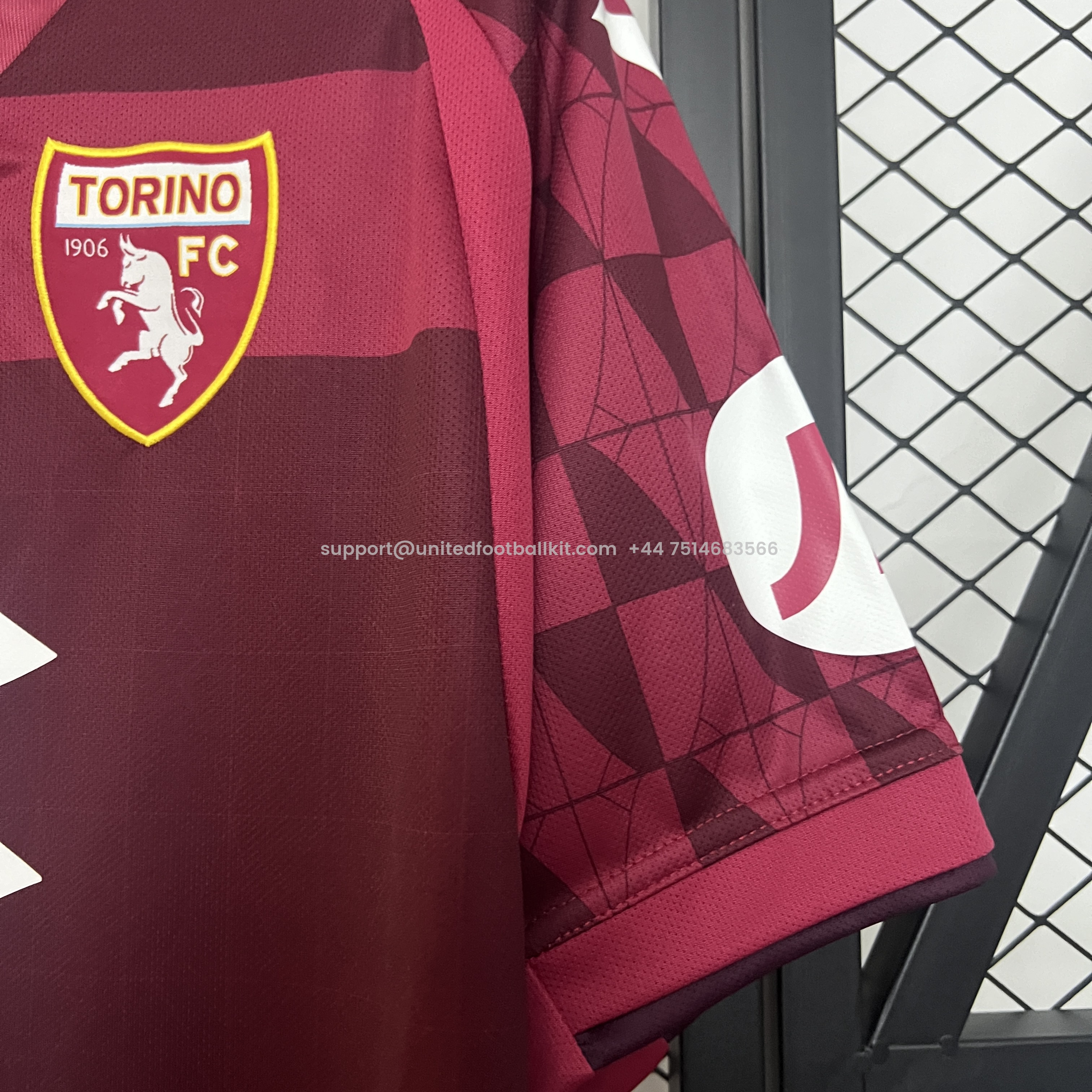 Unitedfootballkit.com | Torino 24-25 Home Jersey - Fans Version -Customize Name, Number and Patch | Worldwide Shipping