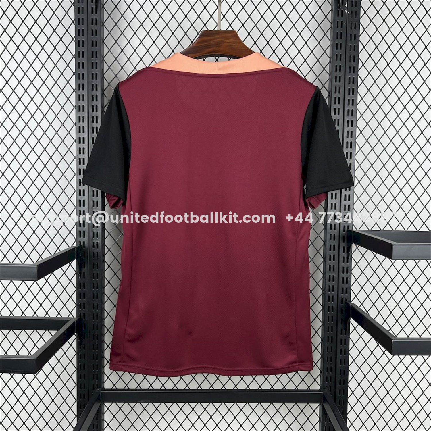 Unitedfootballkit.com | Corinthians 26-27 Wine Red Pre-Match Jersey - Fans Version -Customize Name, Number and Patch | Worldwide Shipping