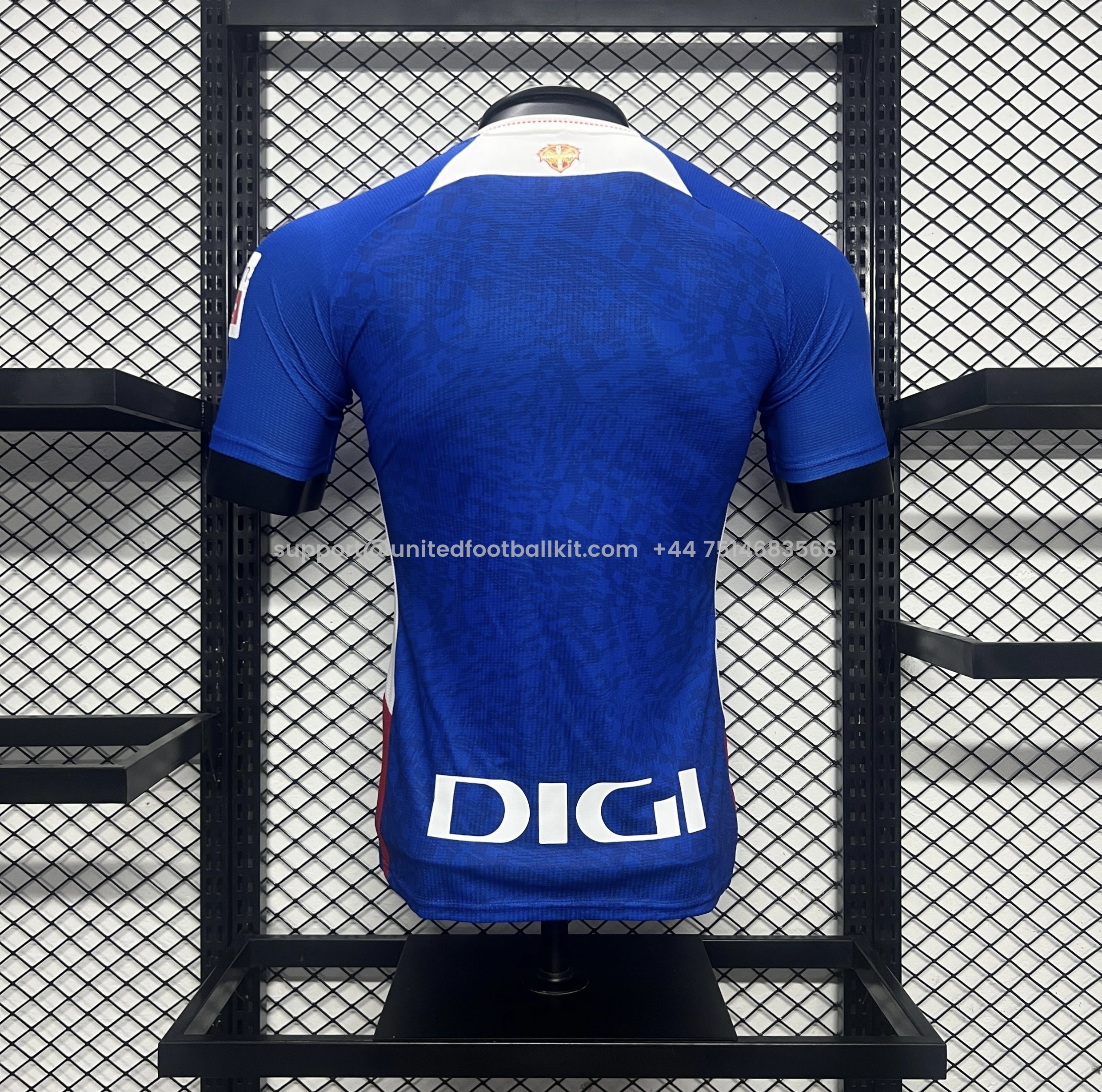 Unitedfootballkit.com | Athletic Bilbao 24-25 Away Jersey - Player Version -Customize Name, Number and Patch | Worldwide Shipping