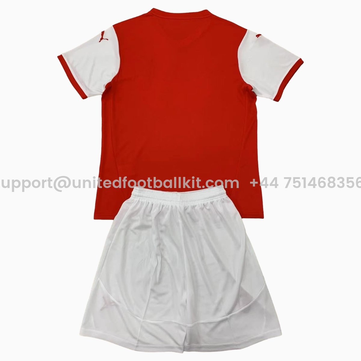 Unitedfootballkit.com | Stade Reims 24-25 Home Kids Kit -Customize Name, Number and Patch | Worldwide Shipping