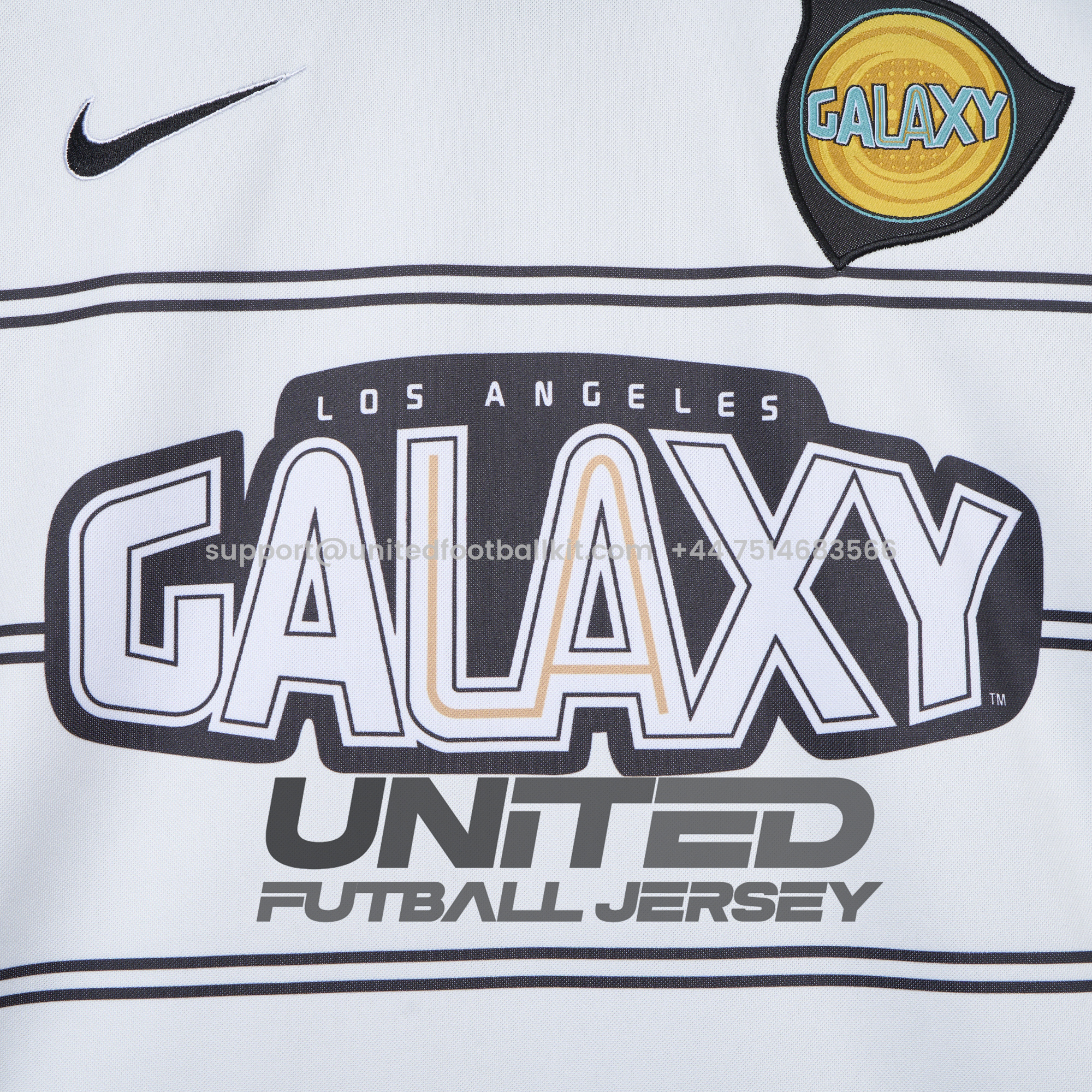 Unitedfootballkit.com | Retro LA Galaxy 1997 Away Jersey -Customize Name, Number and Patch | Worldwide Shipping
