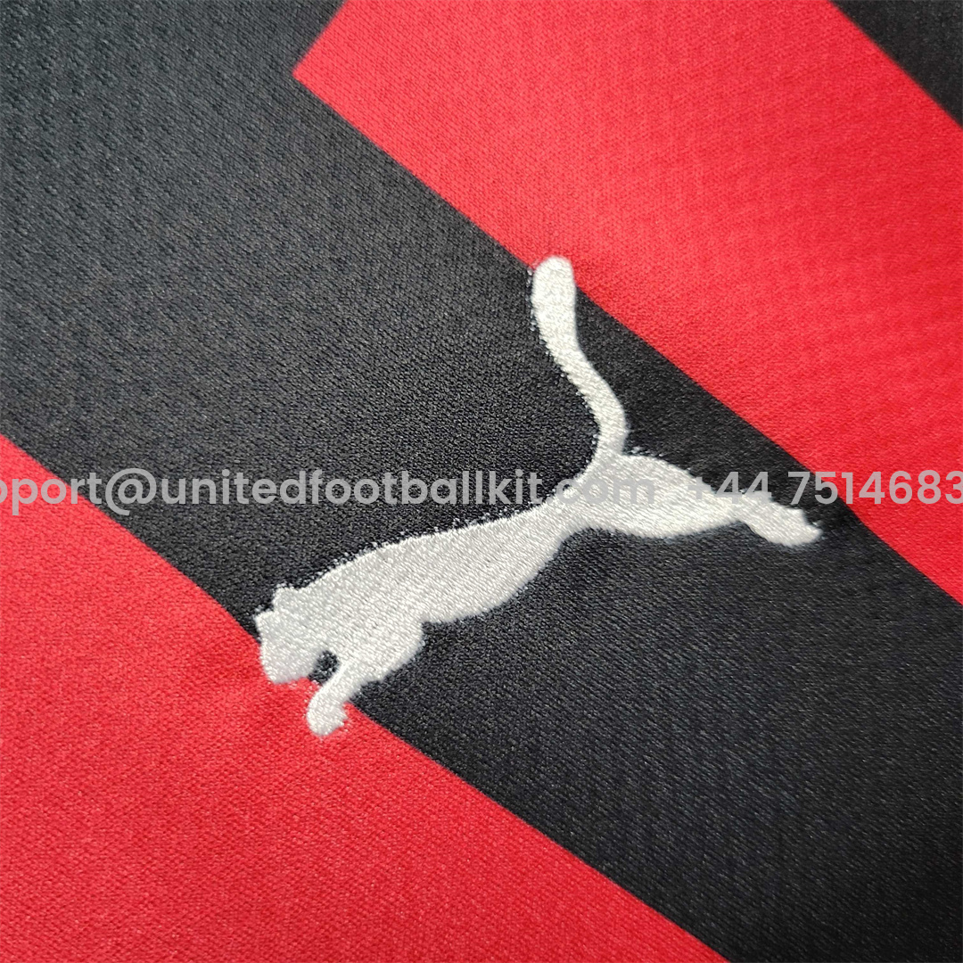 Unitedfootballkit.com | 22-23 AC Milan Home Jersey - Fans Version -Customize Name, Number and Patch | Worldwide Shipping