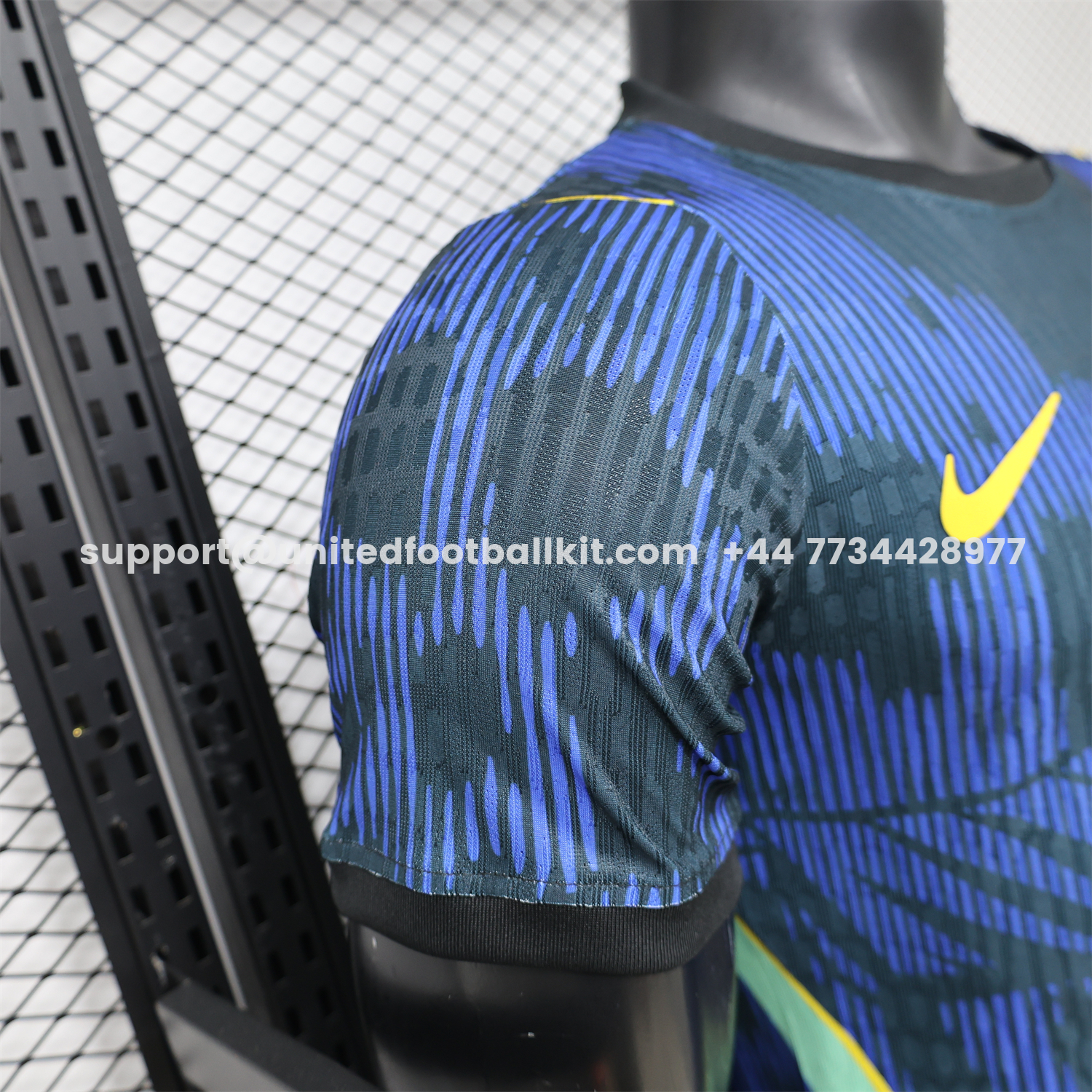 Unitedfootballkit.com | Brazil 2026 Jesus Blue Special Jersey - Player Version -Customize Name, Number and Patch | Worldwide Shipping