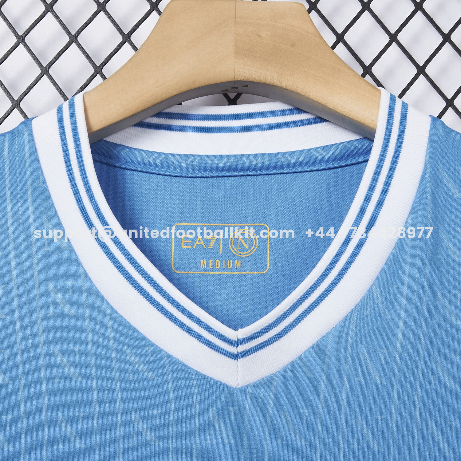 Unitedfootballkit.com | Napoli 25-26 European Home Blue Jersey - Fans Version -Customize Name, Number and Patch | Worldwide Shipping