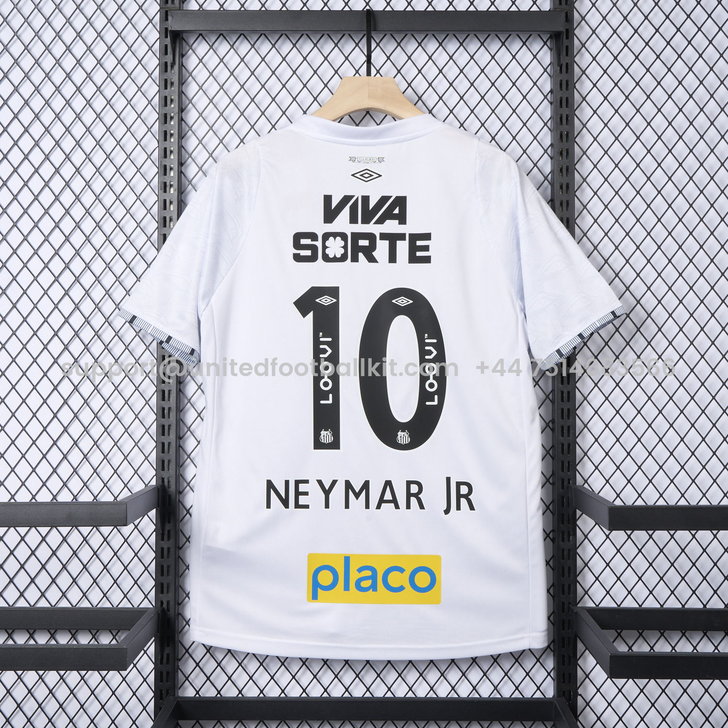 Unitedfootballkit.com | Santos 25-26 Home Jersey With Sponsors - Fans Version -Customize Name, Number and Patch | Worldwide Shipping