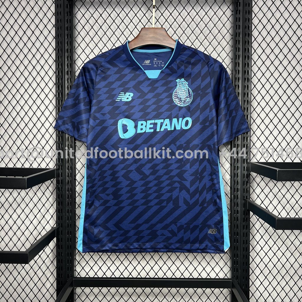 Unitedfootballkit.com | Porto 24-25 Third Jersey - Fans Version -Customize Name, Number and Patch | Worldwide Shipping