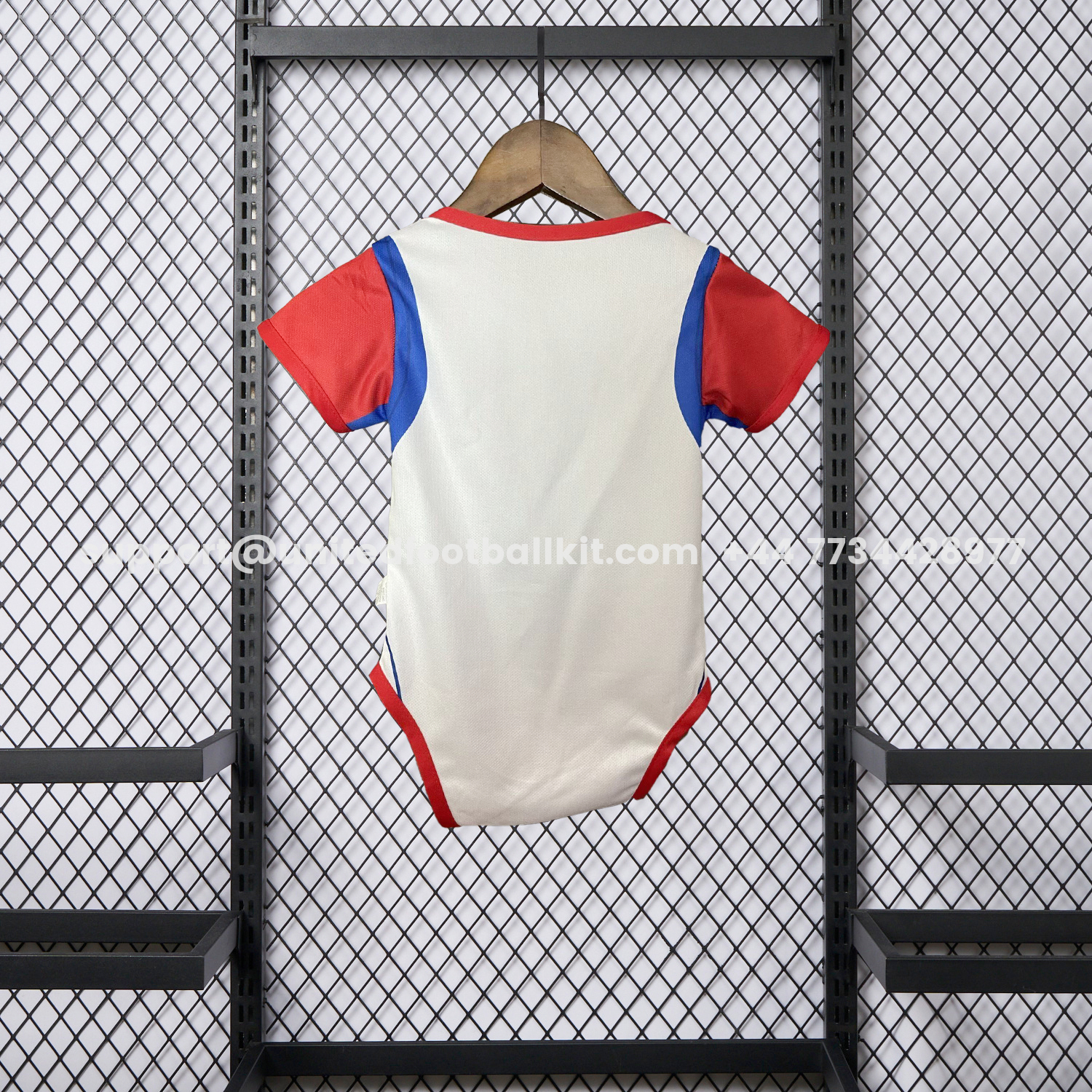 Unitedfootballkit.com | Croatia 2026 Home Baby Crawling Suit -Customize Name, Number and Patch | Worldwide Shipping
