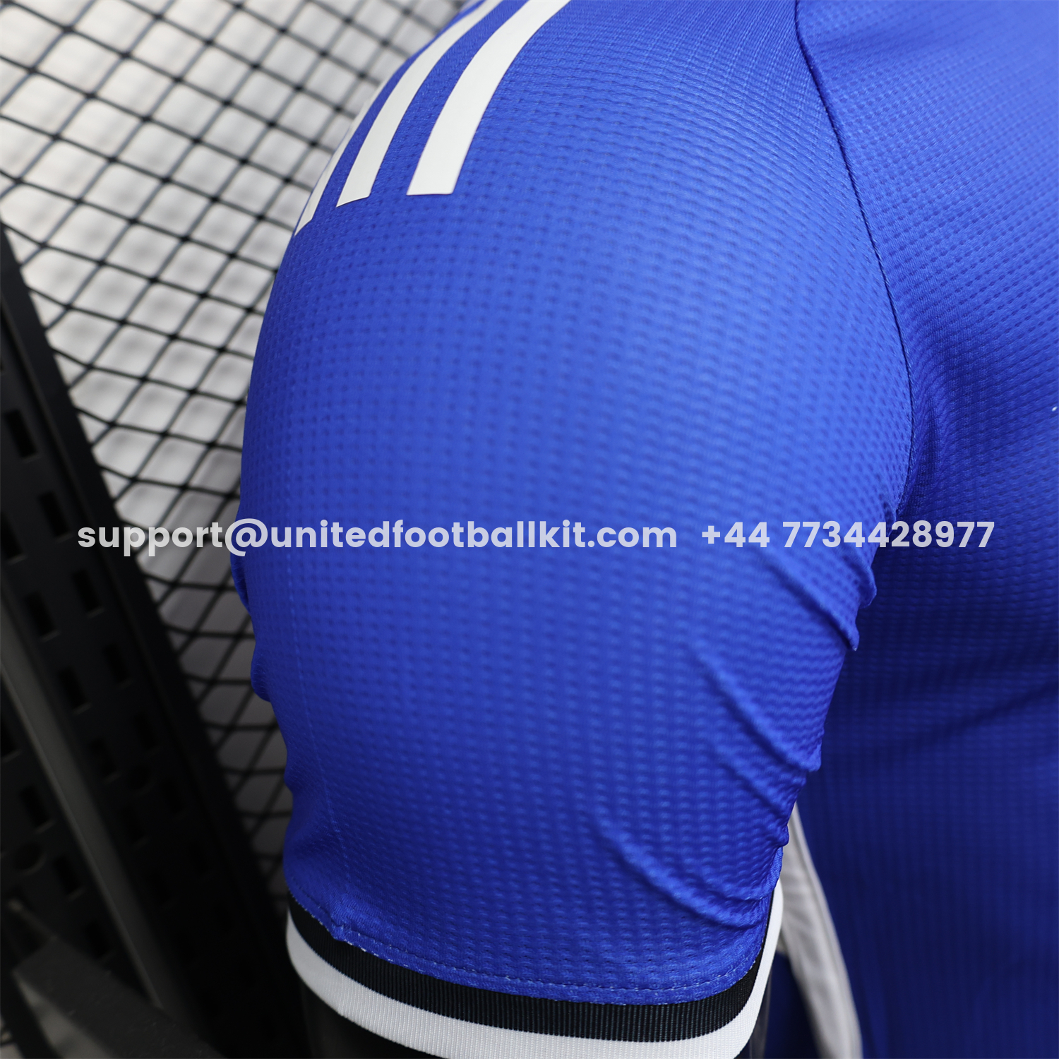 Unitedfootballkit.com | Algeria 25-26 Blue and Black Gradient with White Text Jersey - Player Version -Customize Name, Number and Patch | Worldwide Shipping