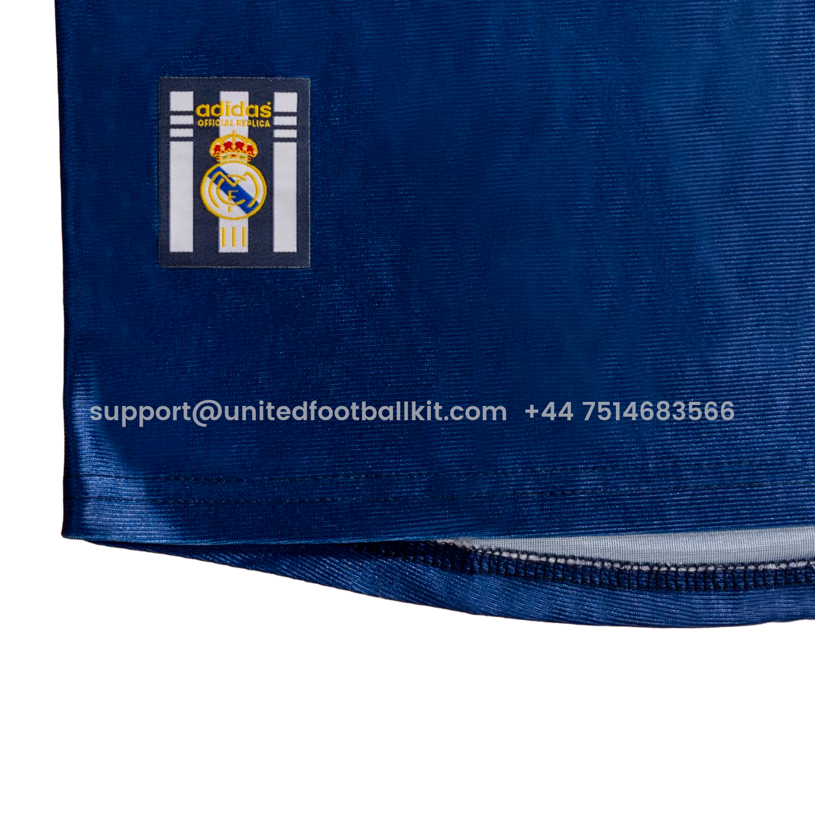 Unitedfootballkit.com | Retro Real Madrid 1998-99 Away Jersey -Customize Name, Number and Patch | Worldwide Shipping